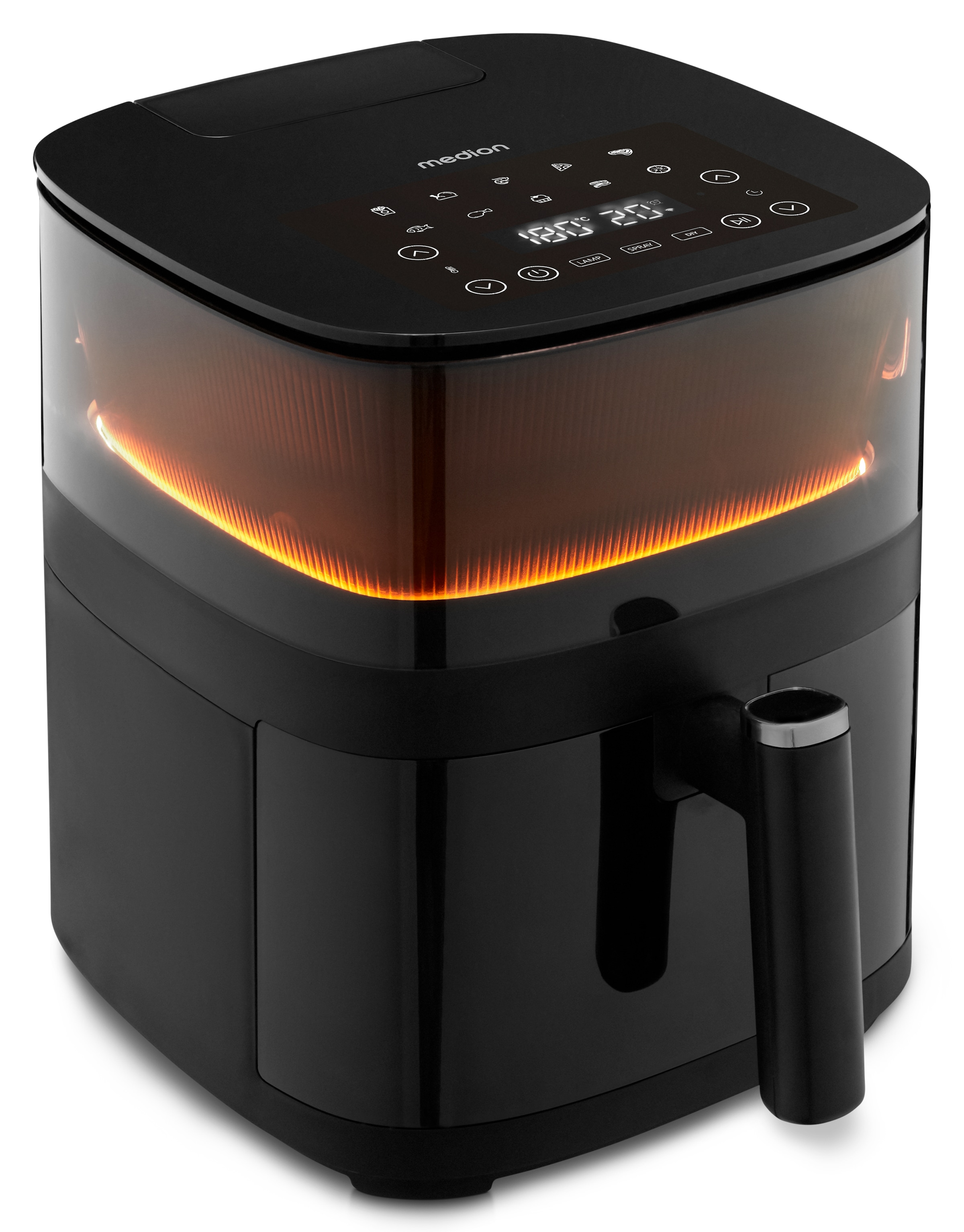 Medion Heißluftfritteuse "X10 XL (MD 11780), 5 L, 10 Automatikprogramme, Wa günstig online kaufen