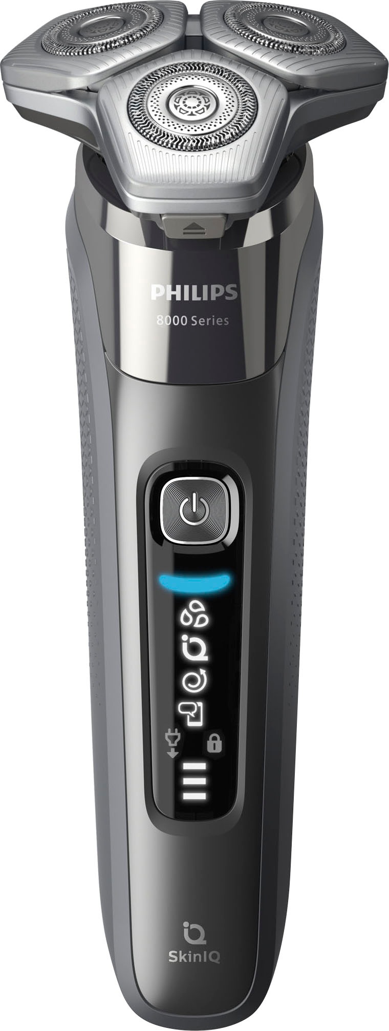 Philips Elektrorasierer kaufen günstig »Shaver SkinIQ mit Technologie 8000 Ladestand, | Etui, ausklappbarer S8697/35«, Präzisionstrimmer, Series