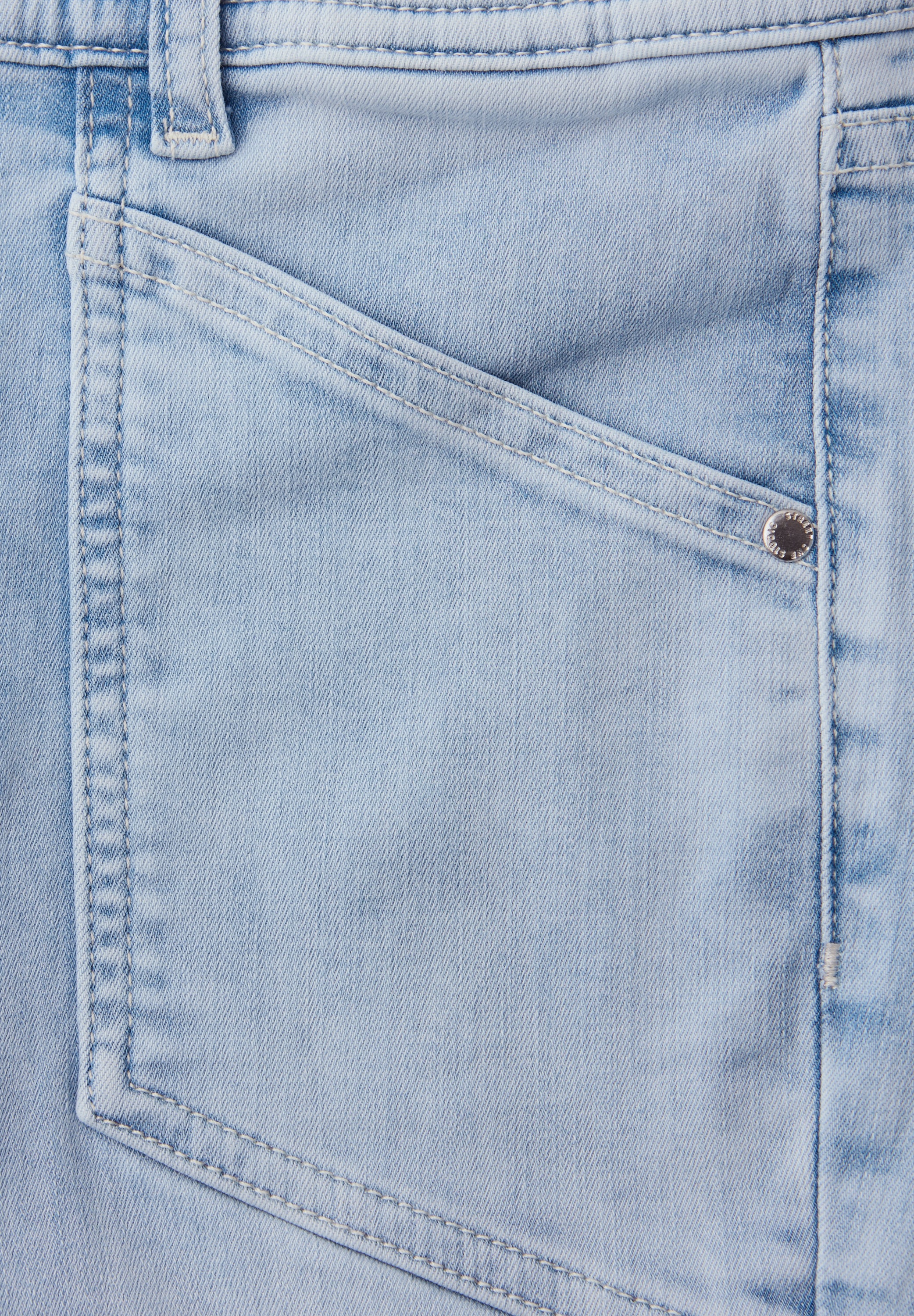 STREET ONE STUDIO Comfort-fit-Jeans Middle Waist