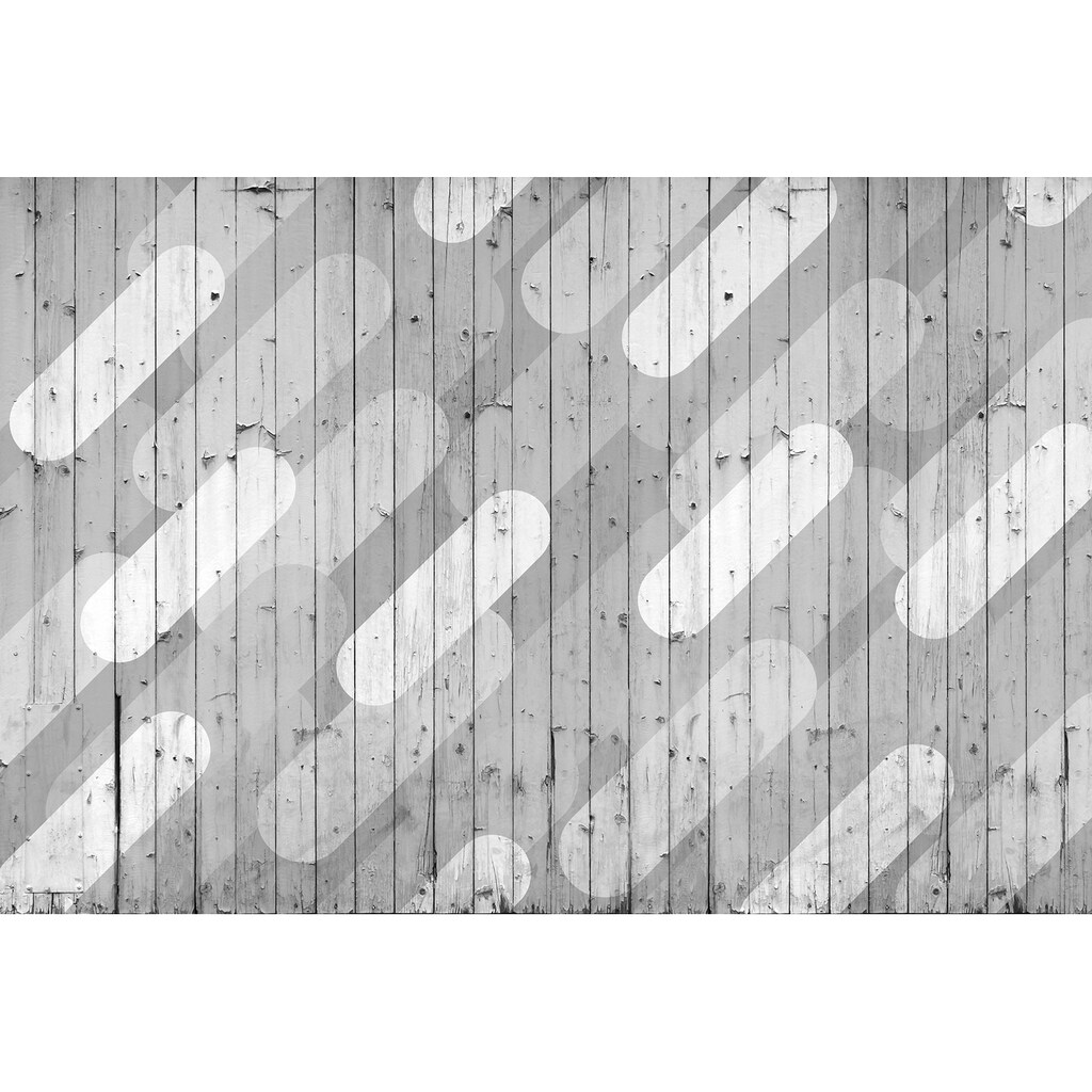 Architects Paper Fototapete »Atelier 47 Pill Pattern 2«, Holz