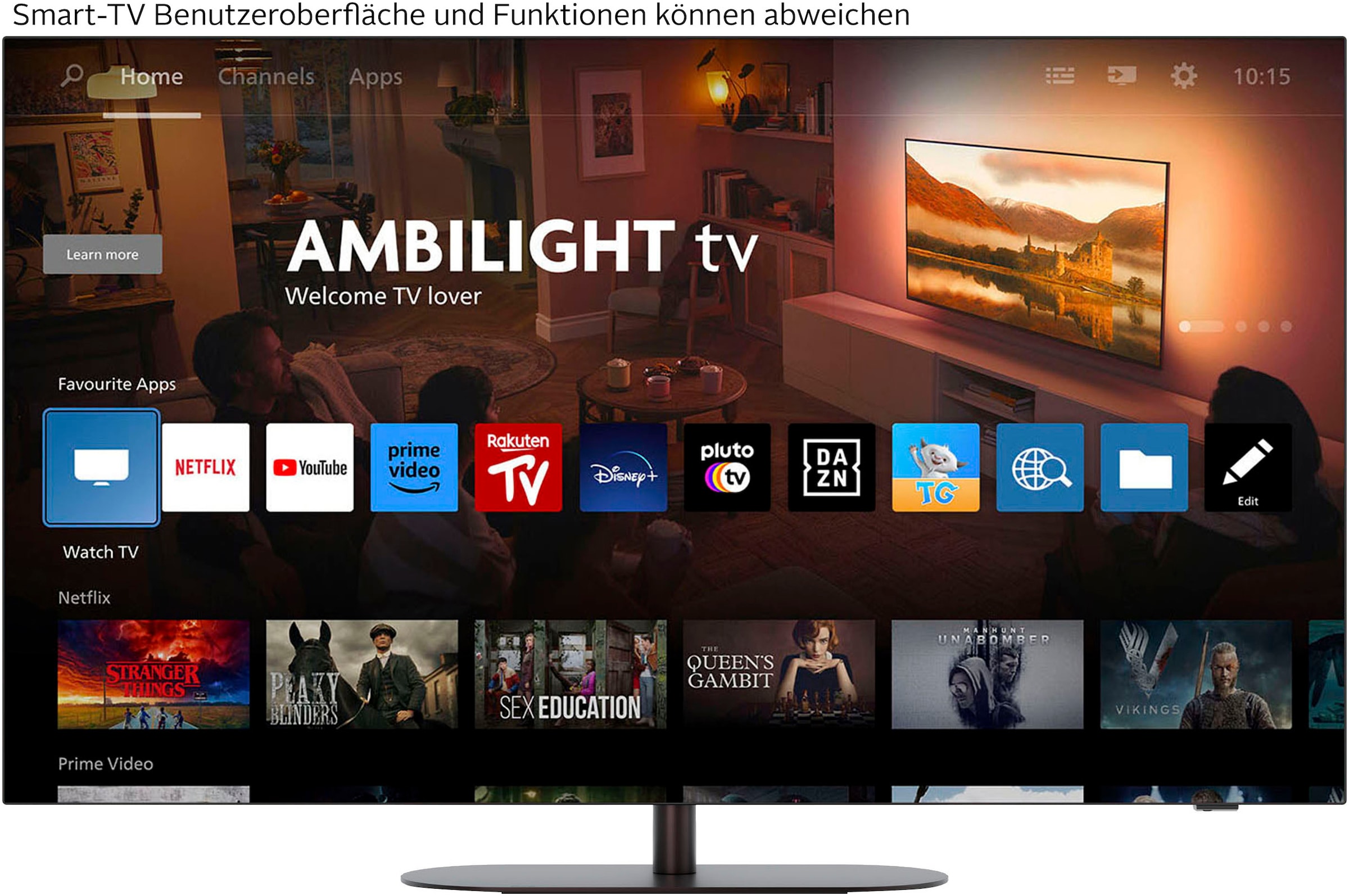 Philips OLED-Fernseher »65OLED810/12«, 4K Ultra HD, Google TV-Smart-TV