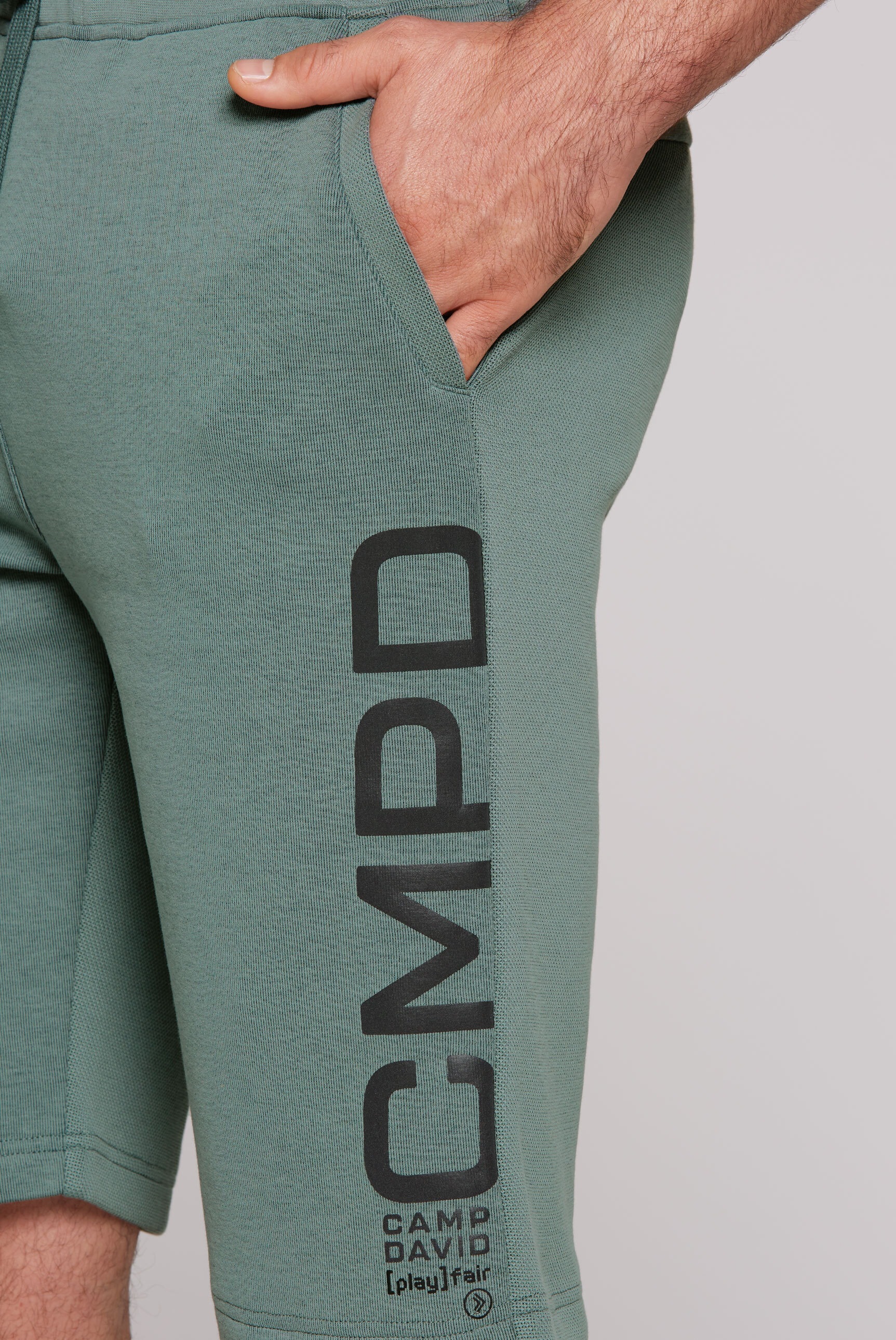 CAMP DAVID Sporthose, mit Gesäßtasche