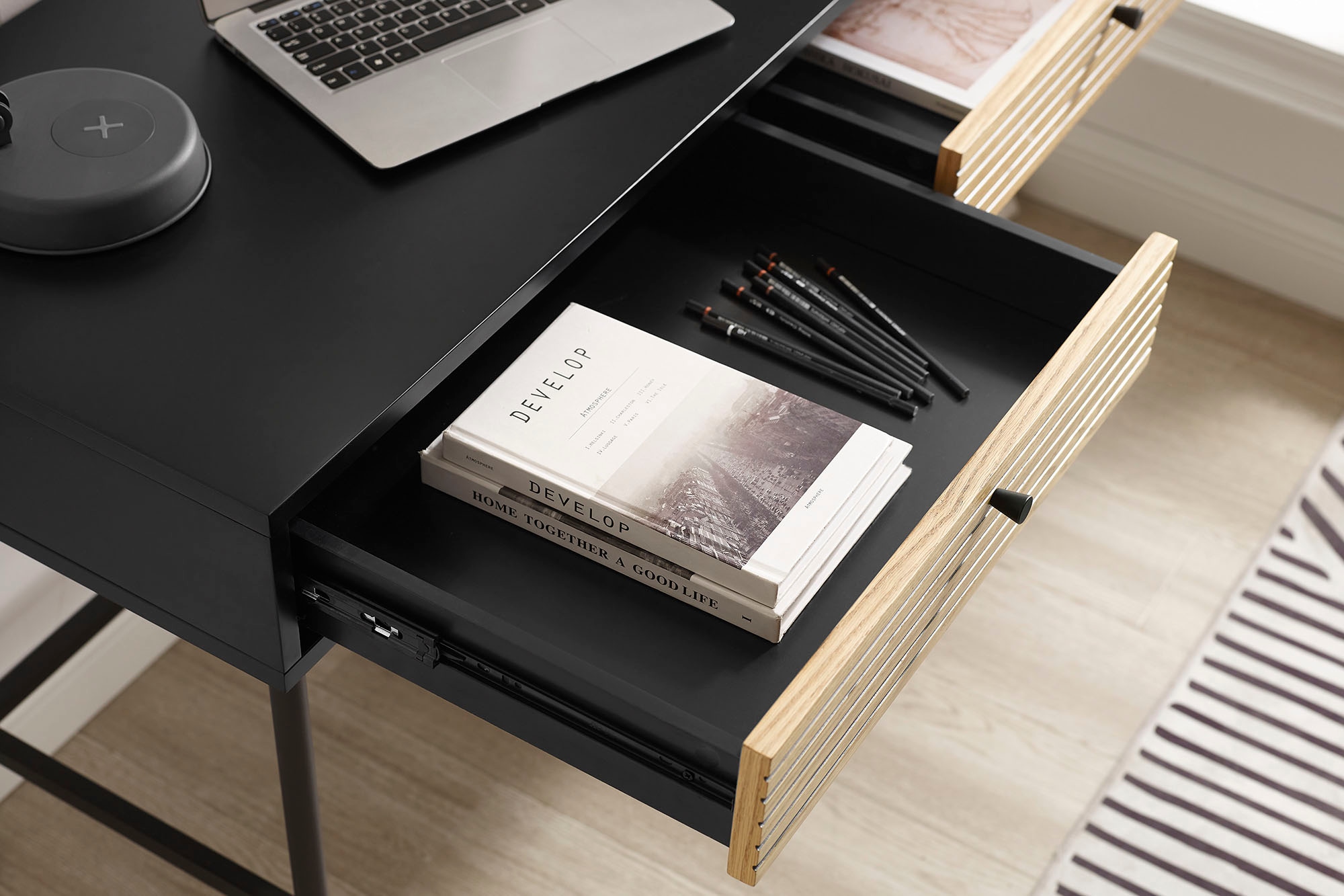 SalesFever Schreibtisch, im Scandi Design, Konsolentisch