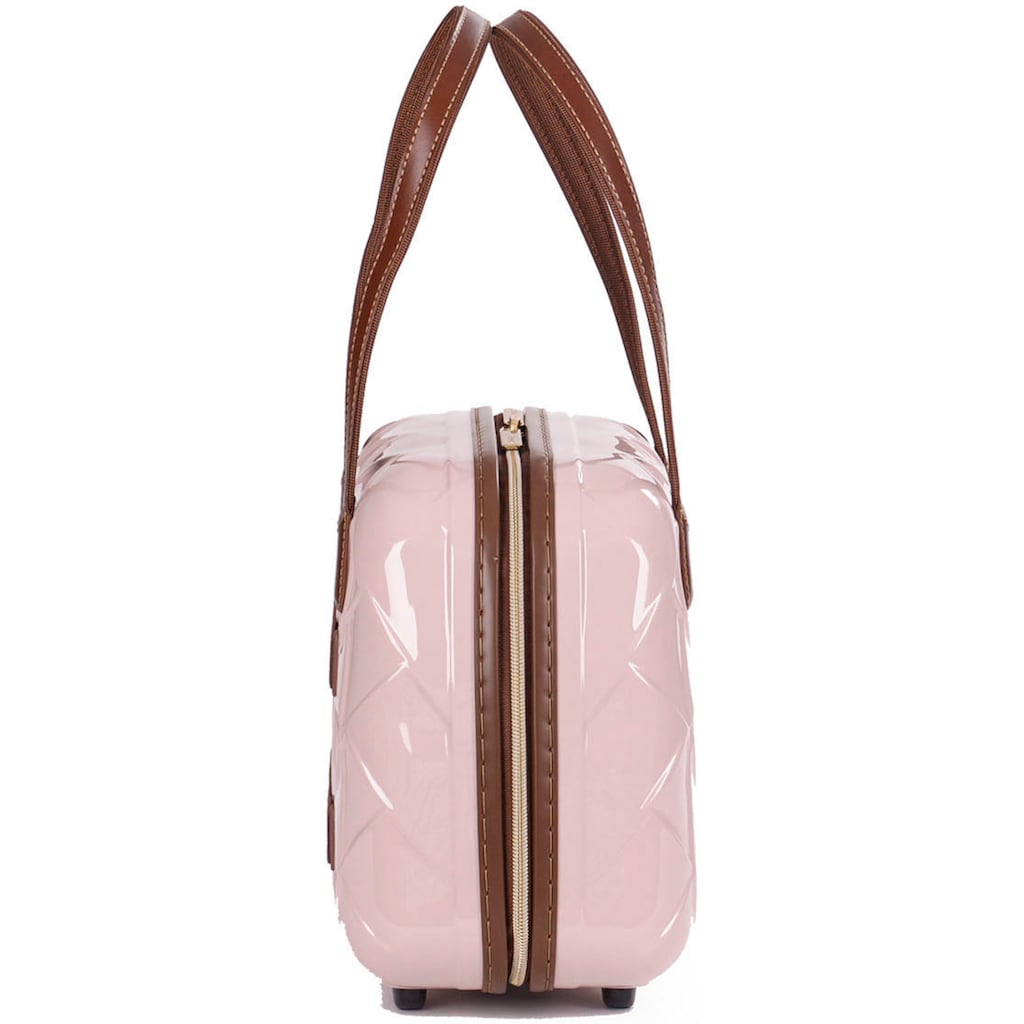 Stratic Beautycase »Leather&More rose«, Handtasche Damen Tasche Damen Henkeltasche