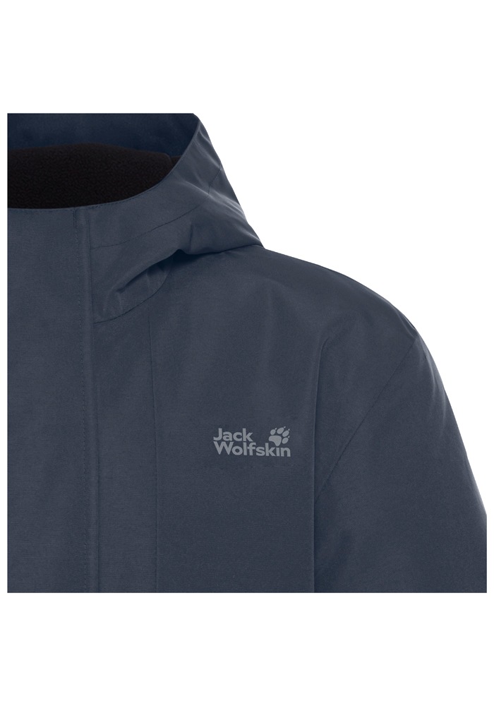 Jack Wolfskin Outdoorjacke »CANVEY JKT KIDS«, mit Kapuze