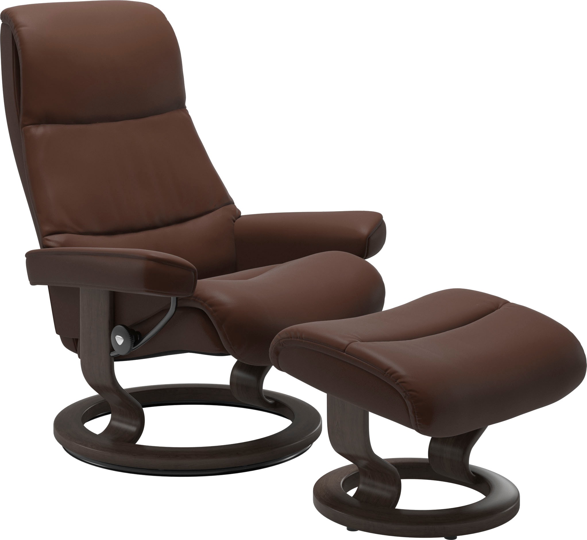 Stressless Relaxsessel "View" Set, Relaxsessel mit Hocker, mit Classic Base günstig online kaufen