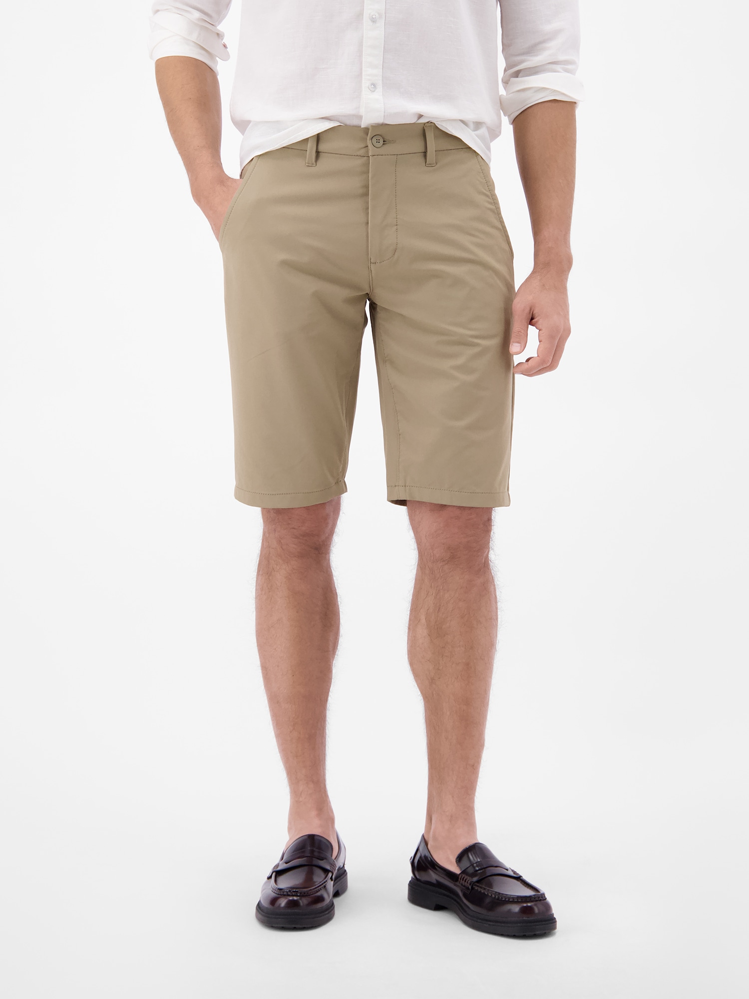 LERROS Chinoshorts "Sportliche Chino-Shorts aus flexiblem Nylon-Mix"