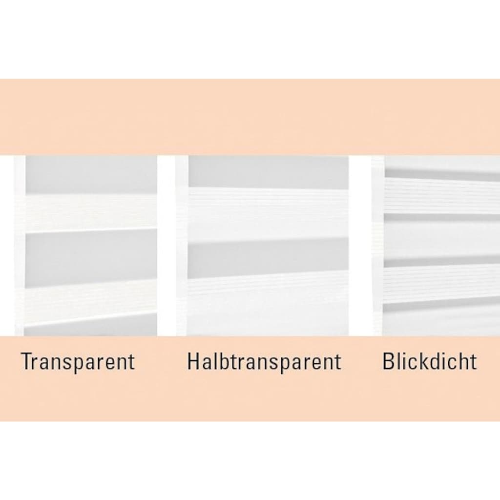 GARDINIA Schiebegardine »Flächenvorhang Day+Night«, (1 St.), mit Aluminiumprofil inklusive Gleiter