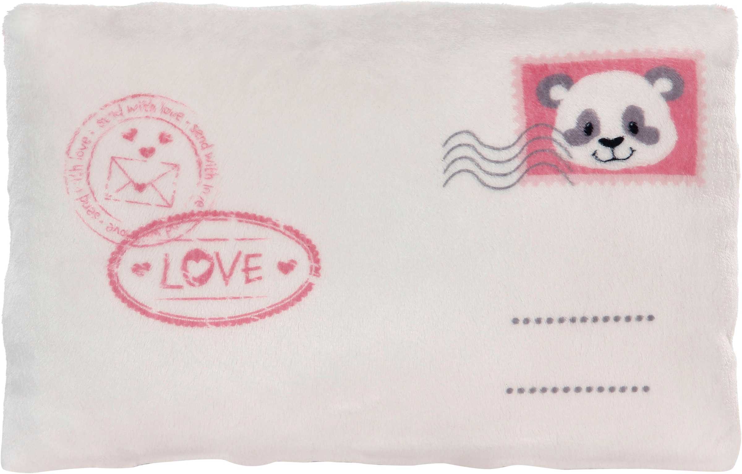 Nici Kuscheltier »Love, Brief 25x16 cm«, enthält recyceltes Material (Global Recycled Standard)