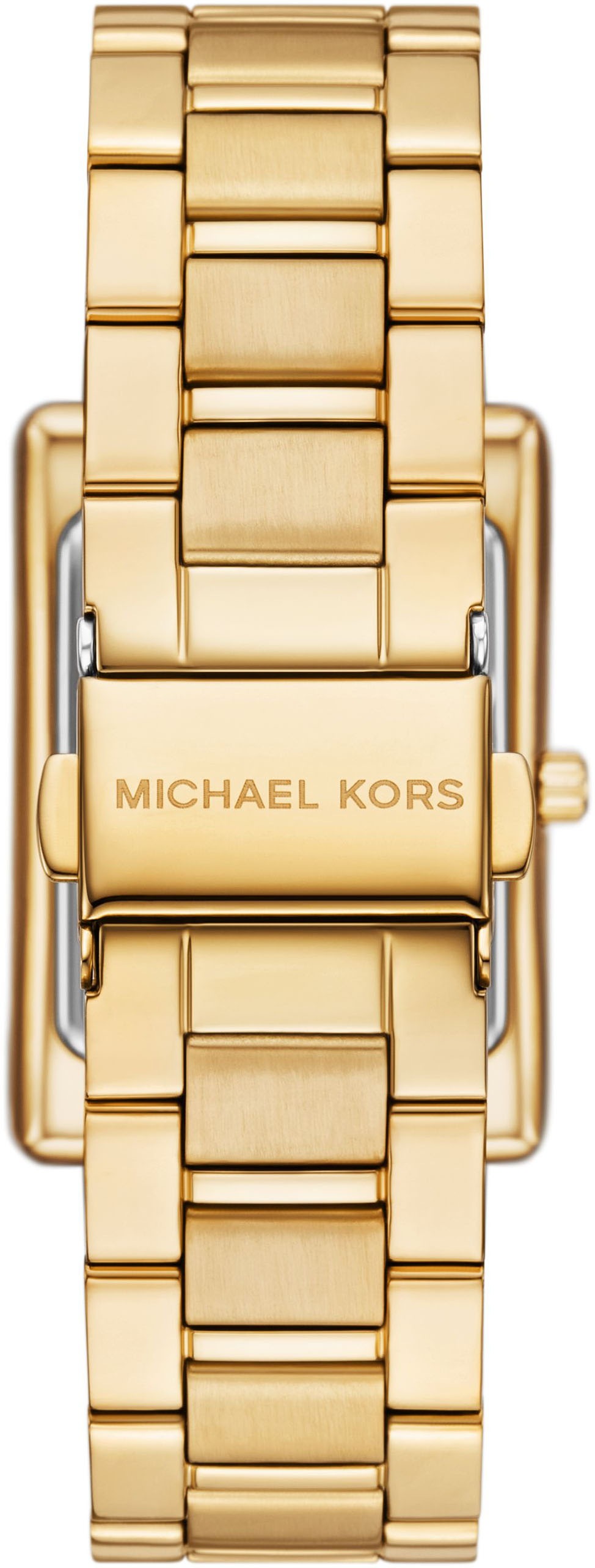 Michael Kors Lexington Quarzuhr Gelbgold Braun 5