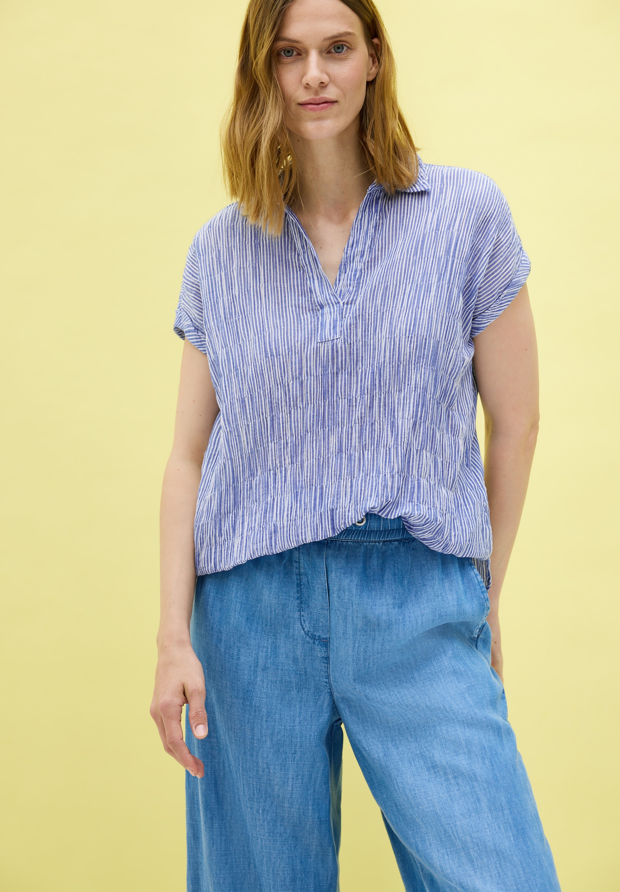 Cecil Shirtbluse, mit Streifen Muster günstig online kaufen