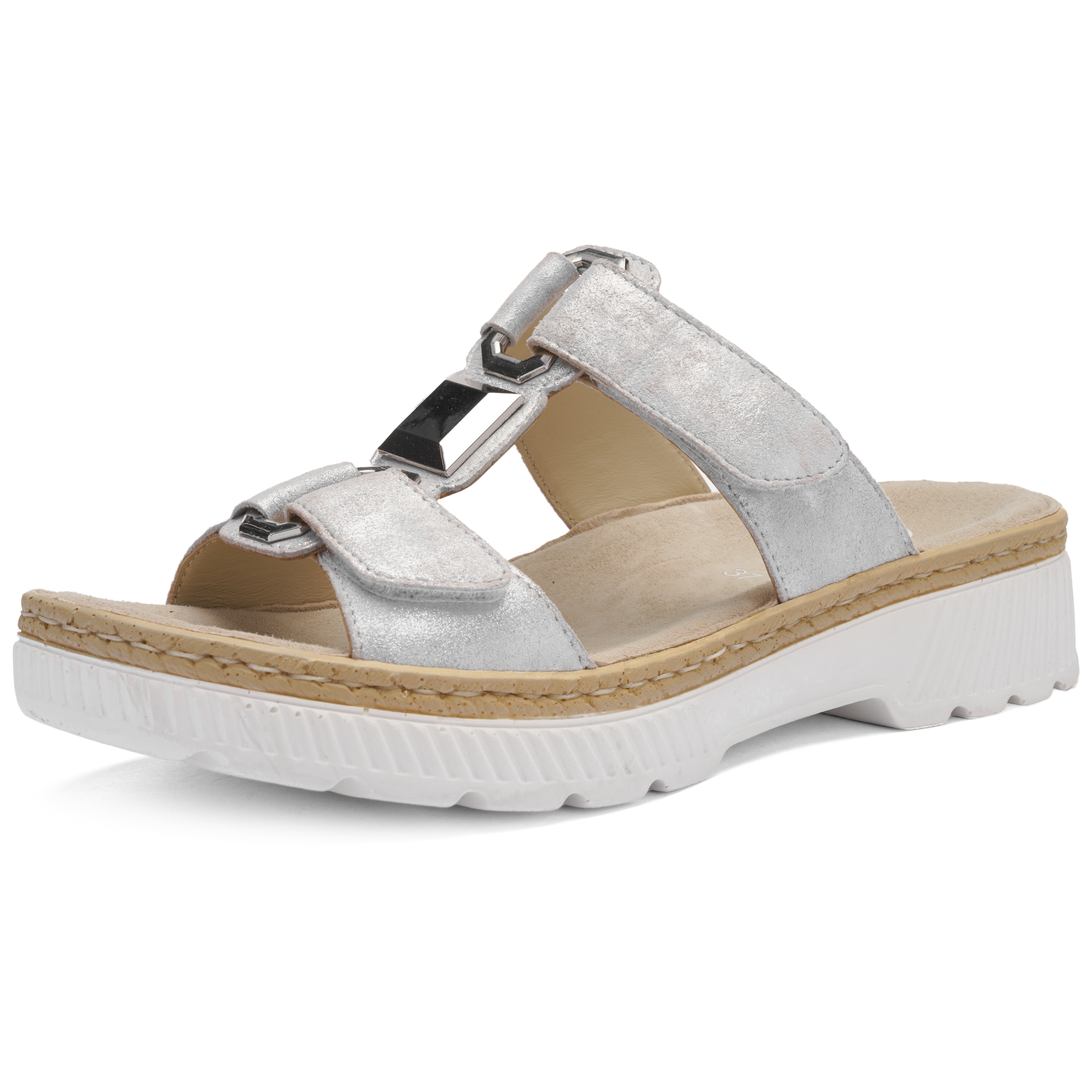 Ara Pantolette "CAPRI", Plateau, Sandale, Sommerschuh in Weite G (= weit)