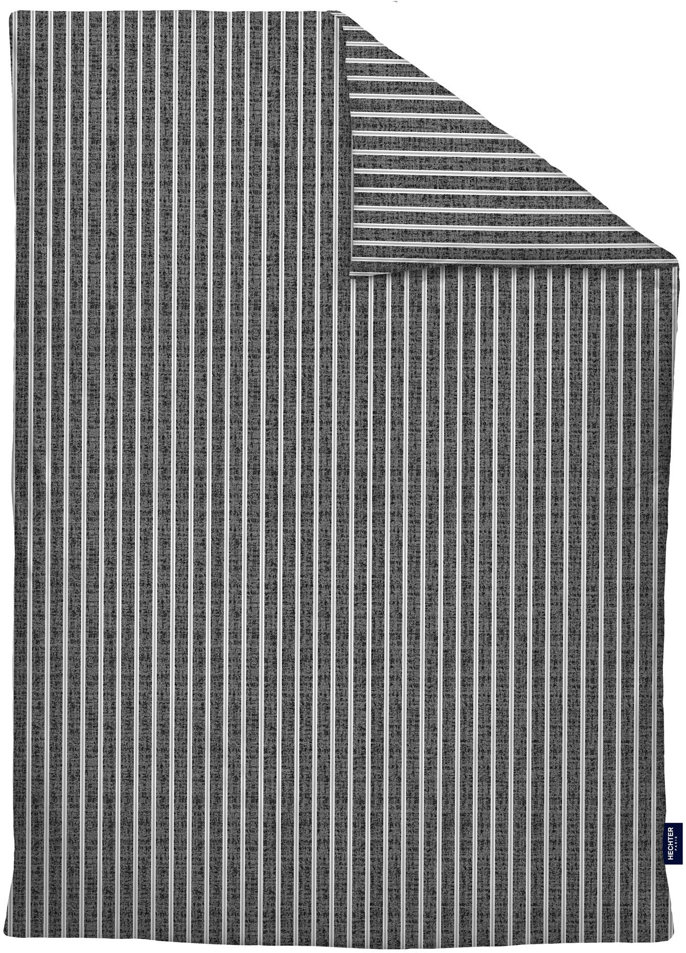 HECHTER PARIS Wendebettwäsche »0041306«, hautsympathisch, 100% Baumwolle, Reißverschluss, ganzjährig, LOGO