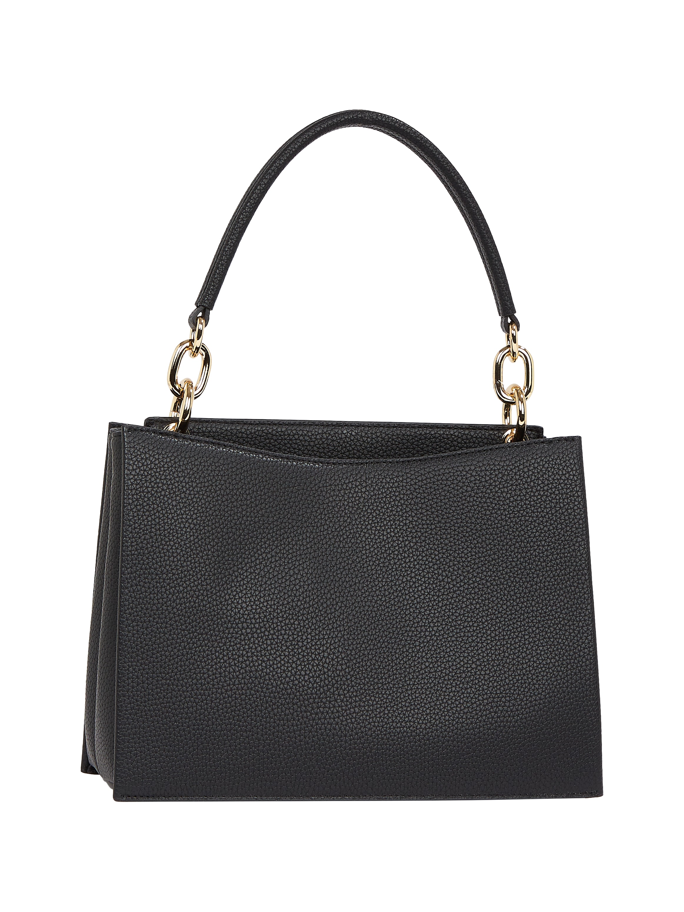 Tommy Hilfiger Tragetasche »TH HER MINI TOTE«, Damen Henkeltasche, Umhängetasche mit goldfarbener Zierkette