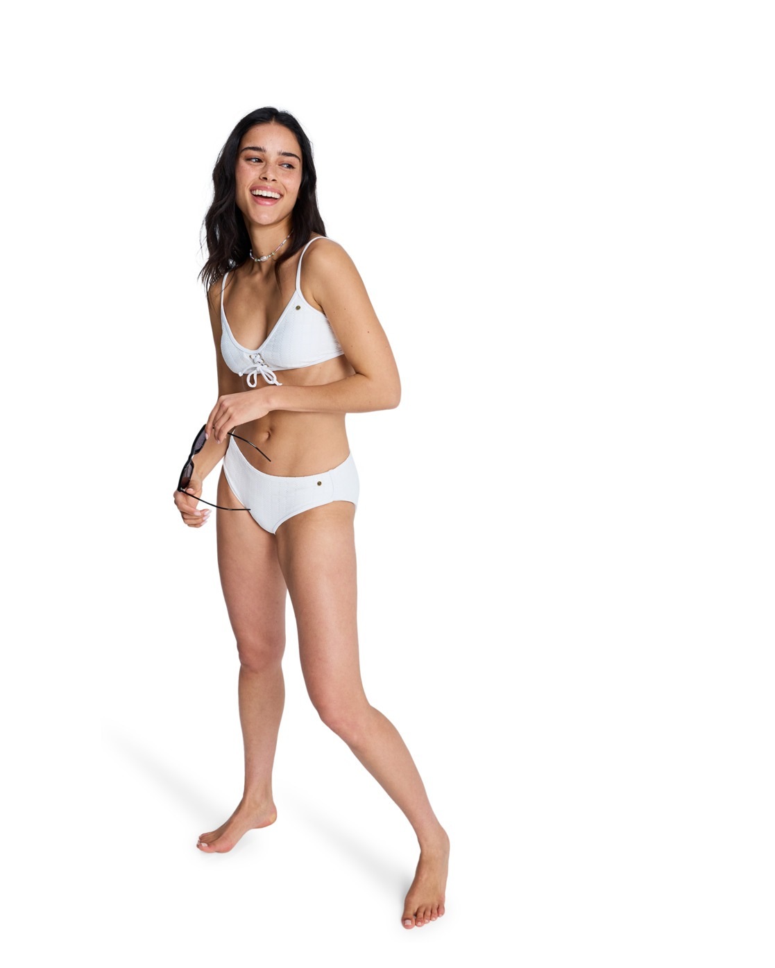 Roxy Haut De Bikini Island Bralette Coconut Milk M Femme 3