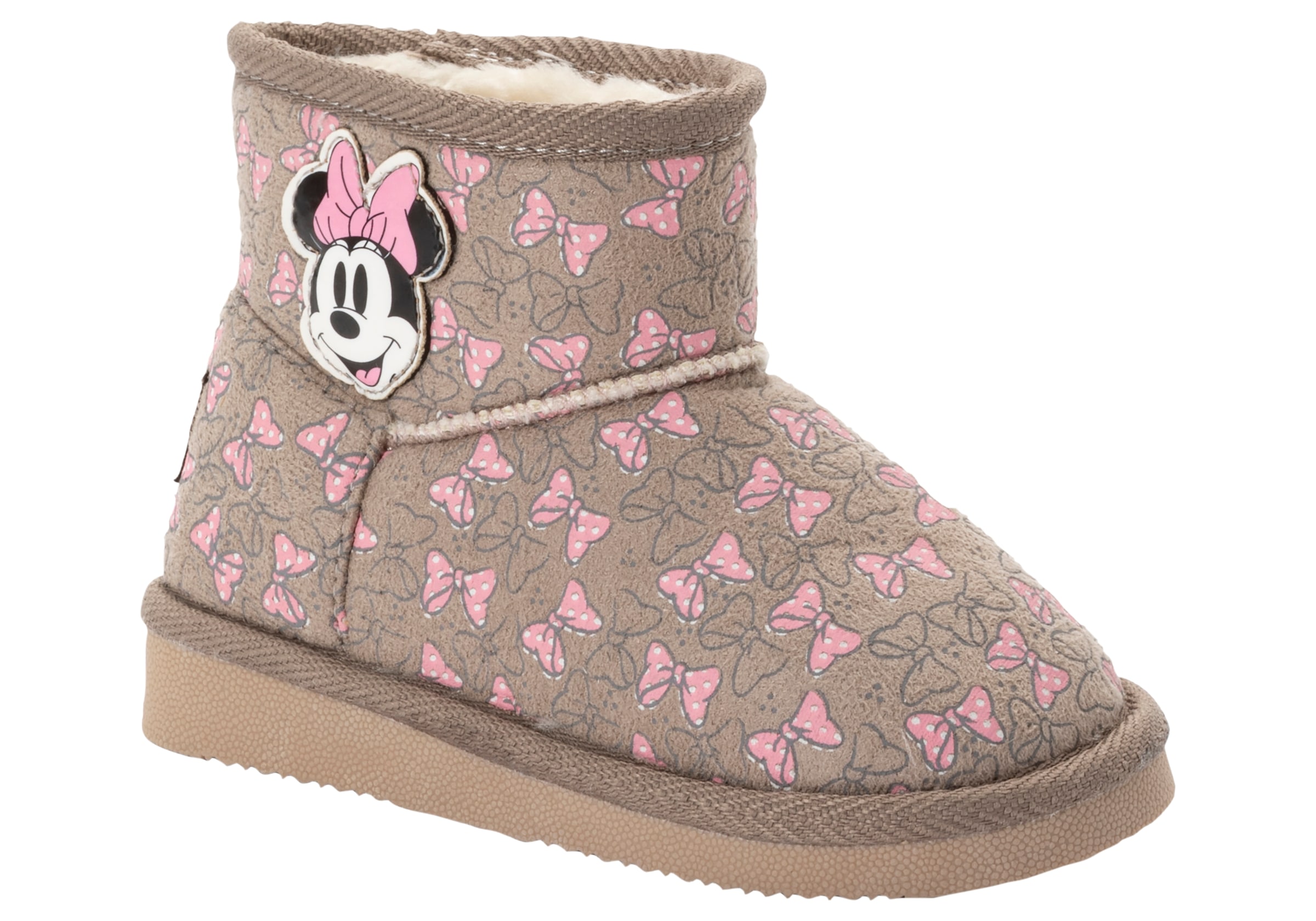 Disney Schlupfboots "Minnie", Winterboots, Snowboots, Winterschuhe, gefüttert