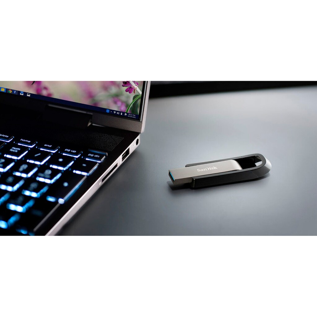 Sandisk USB-Stick »Ultra Extreme Go 3.2 Flash Drive 256GB«, (USB 3.2 Lesegeschwindigkeit 400 MB/s)