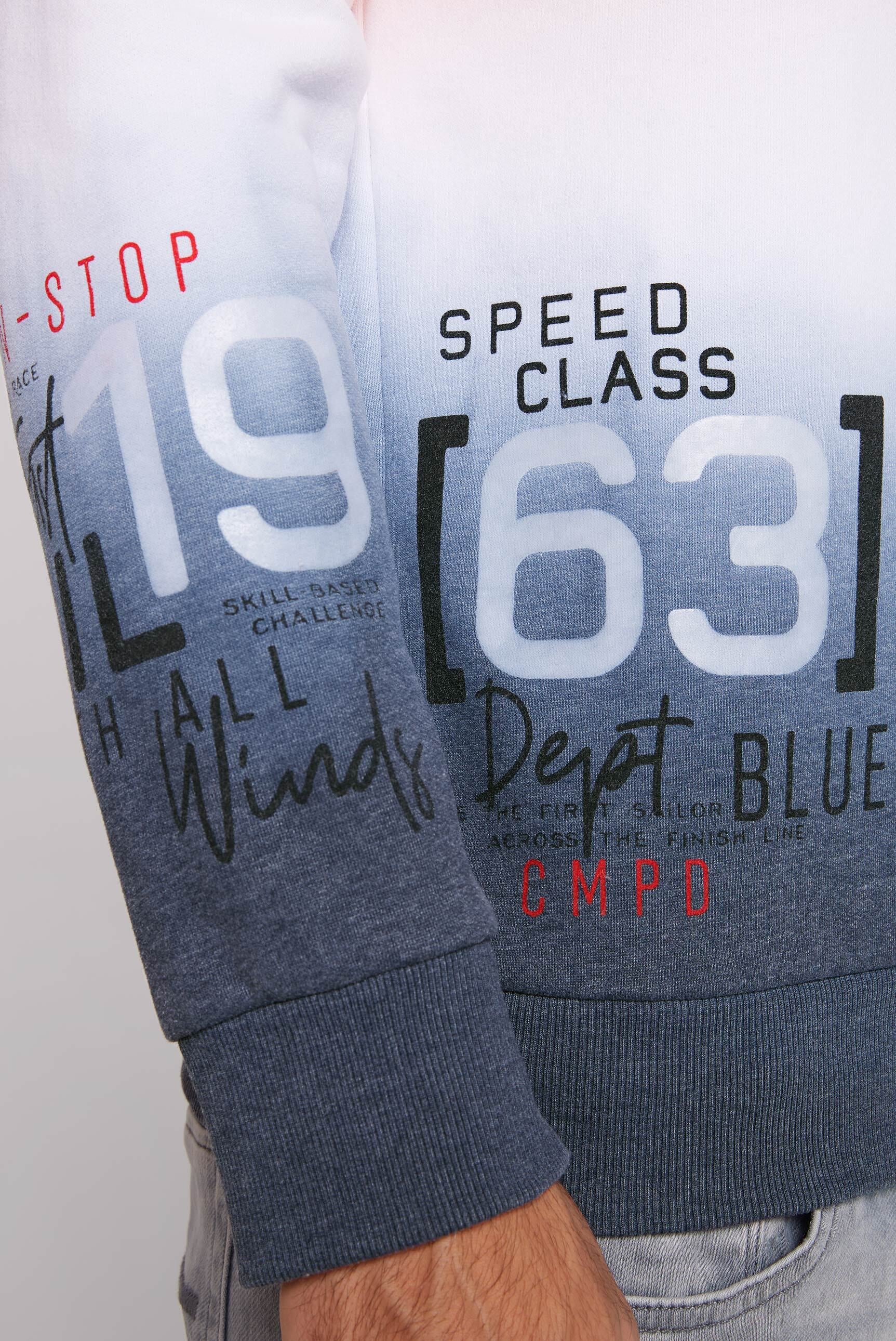 CAMP DAVID Kapuzensweatshirt, mit Farbverlauf