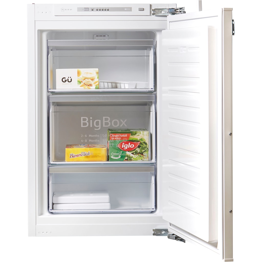 NEFF Einbaugefrierschrank »GI1216DE0«, N 50, 87,4 cm hoch, 55,8 cm breit