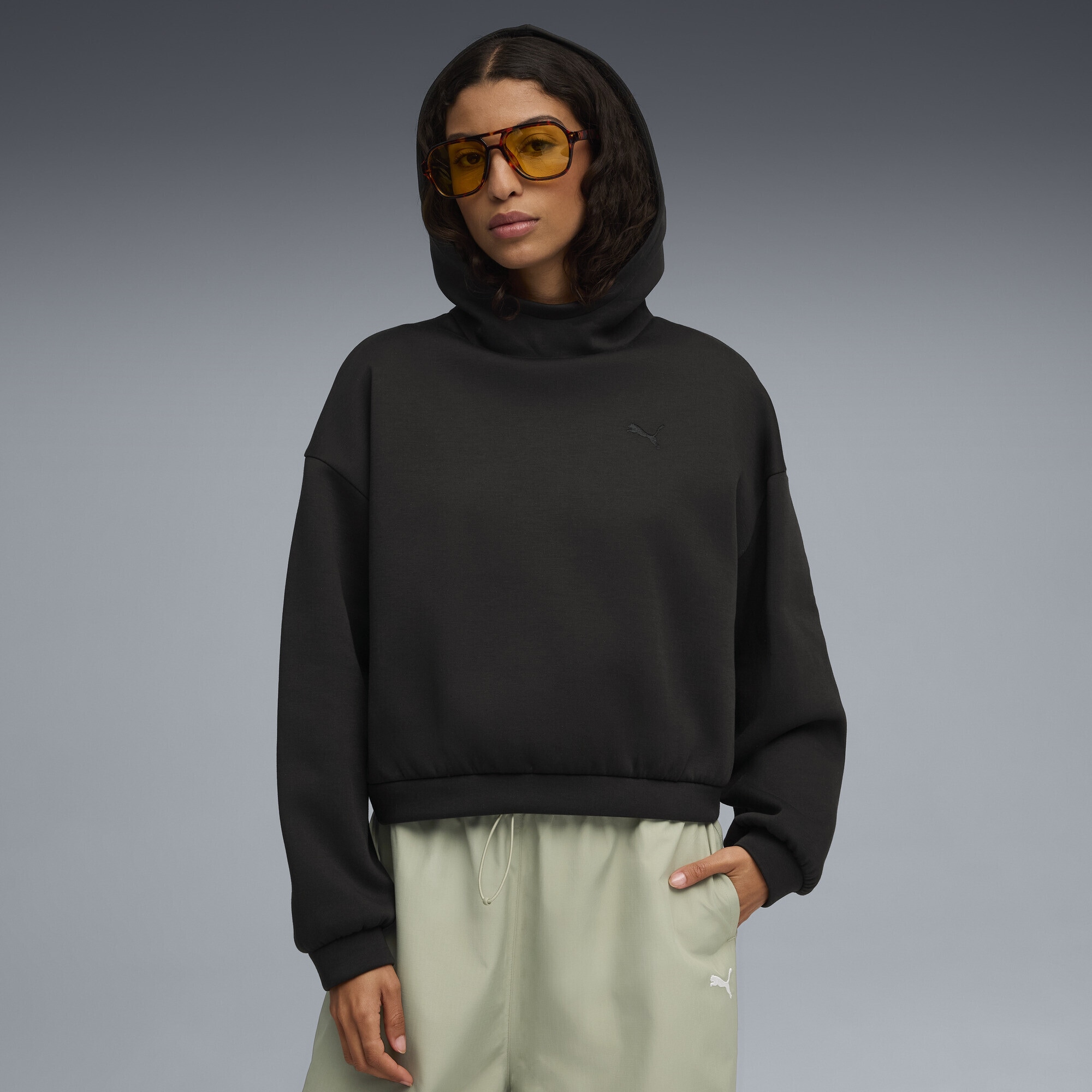 PUMA Hoodie »Wardrobe Essentials Oversized Hoodie Damen«