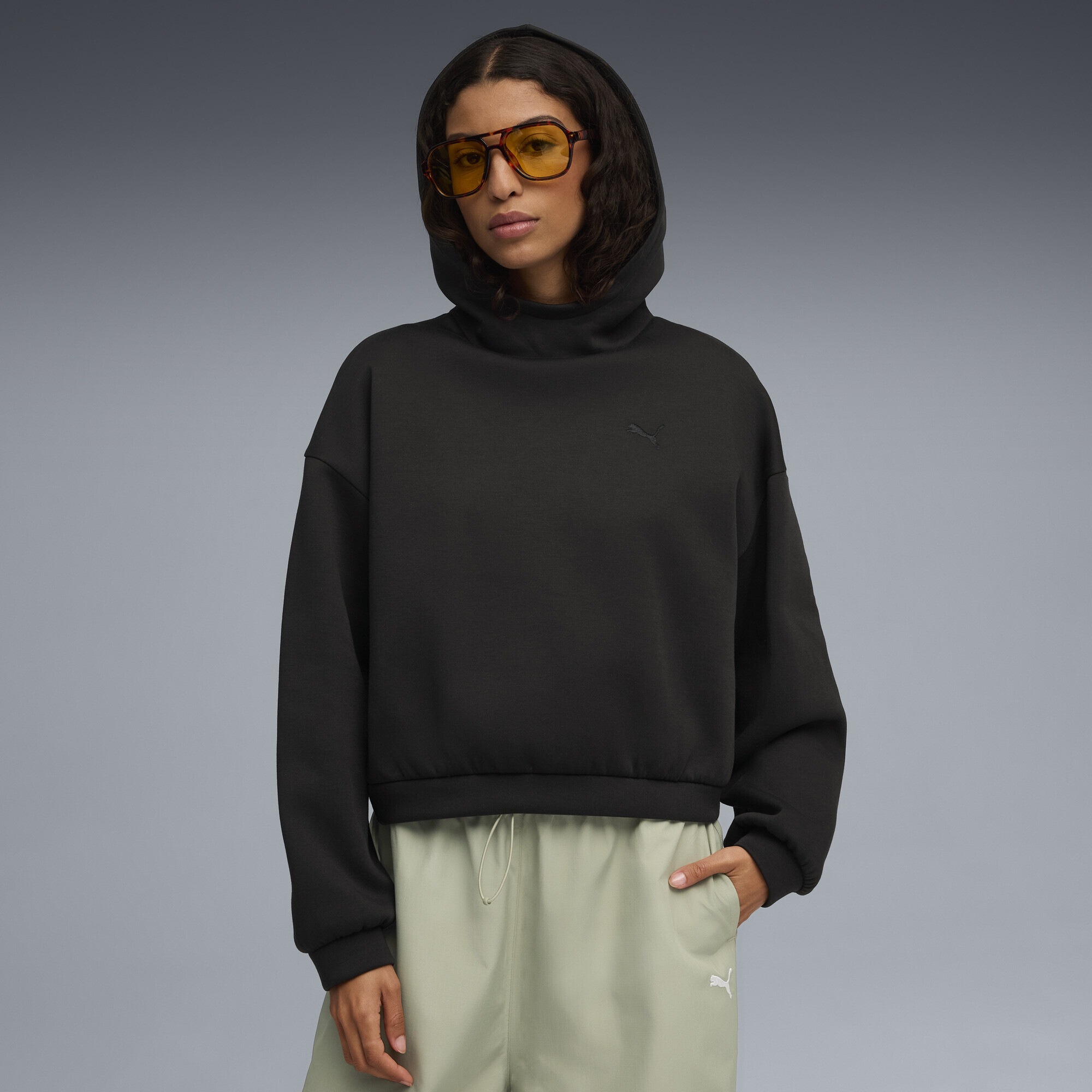 PUMA Hoodie "Wardrobe Essentials Oversized Hoodie Damen" günstig online kaufen