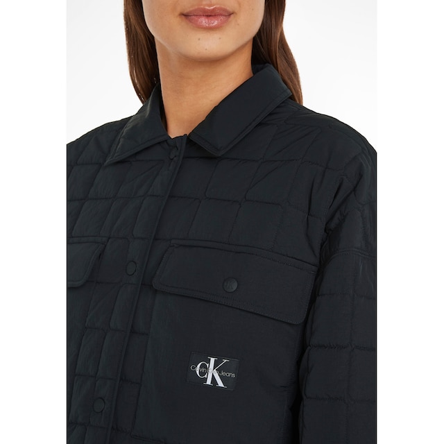 Calvin Klein Jeans Steppmantel »LONG QUILTED UTILITY COAT« für bestellen |  BAUR