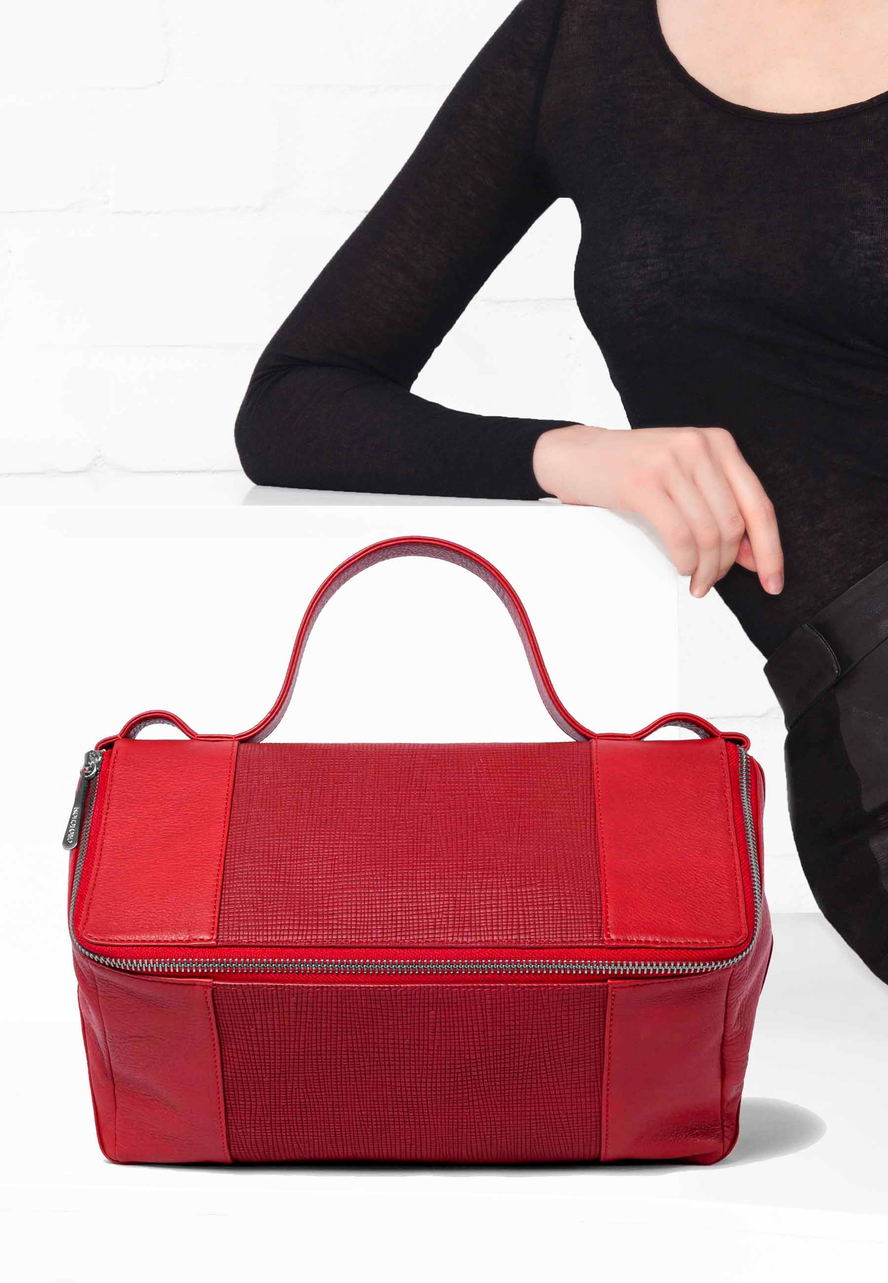 GRETCHEN Henkeltasche »Graphite Tote Two«, aus italienischem Kalbsleder