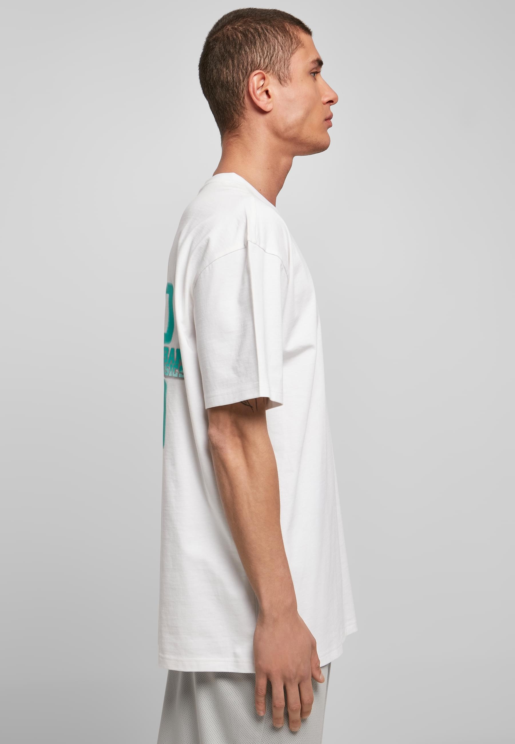 URBAN CLASSICS T-Shirt »Urban Classics Herren Glow Logo Tee«, (1 tlg.)
