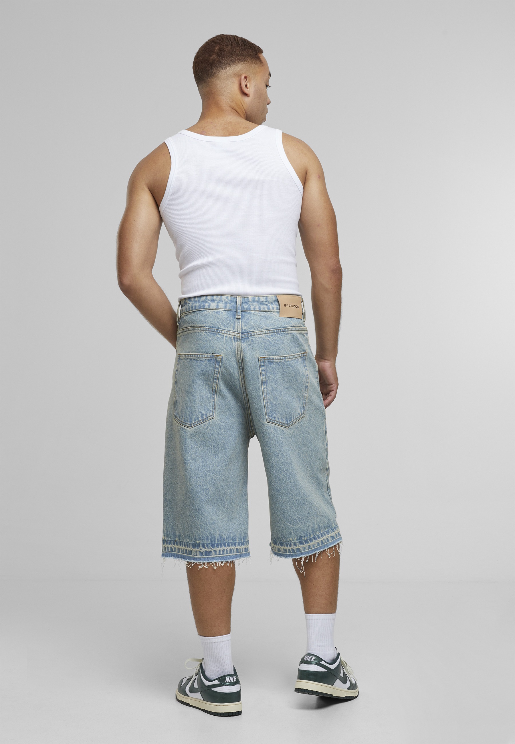 2Y Studios Jeansshorts »2Y Studios Joran Open Hem Baggy Shorts«