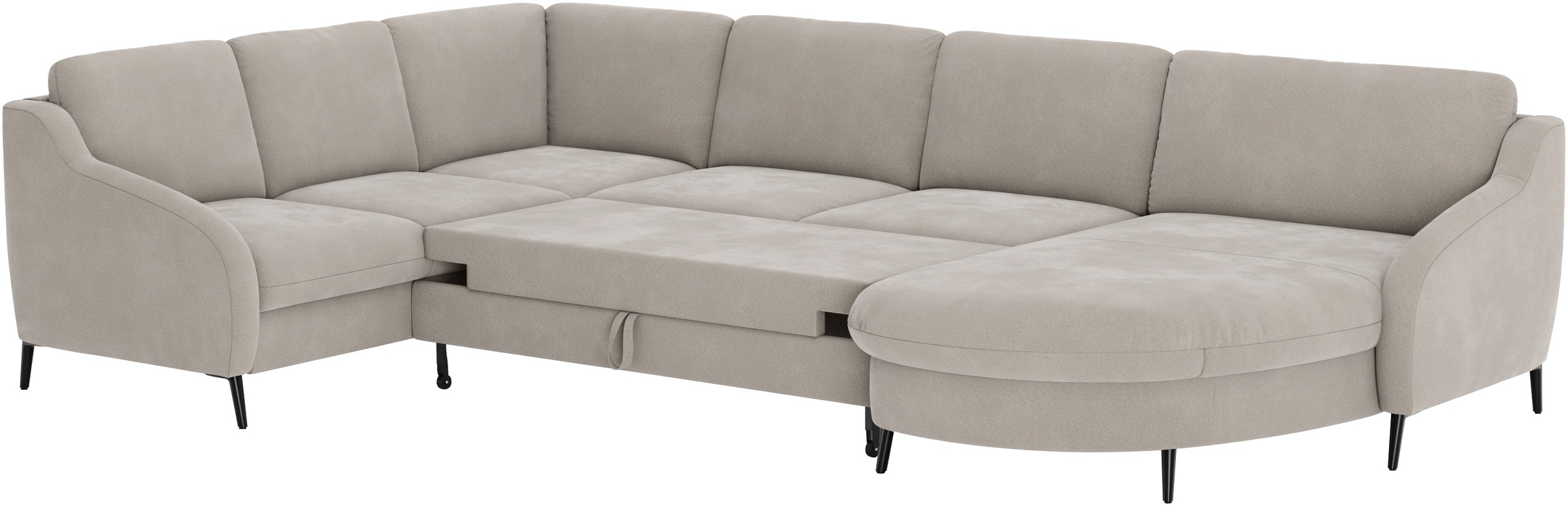 sit&more Wohnlandschaft »Soul U-Form«, wahlweise mit Bettfunktion und Schubkasten