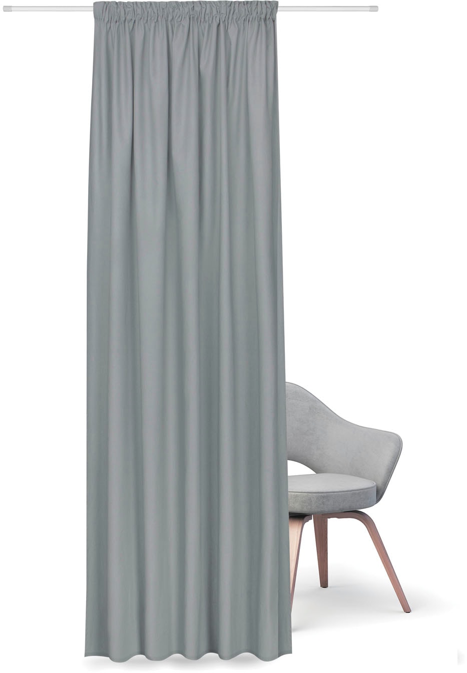 Feel of Nature Gardine "Torben" Kräuselband 1 Stk. tlg. HxB: 245x140 günstig online kaufen