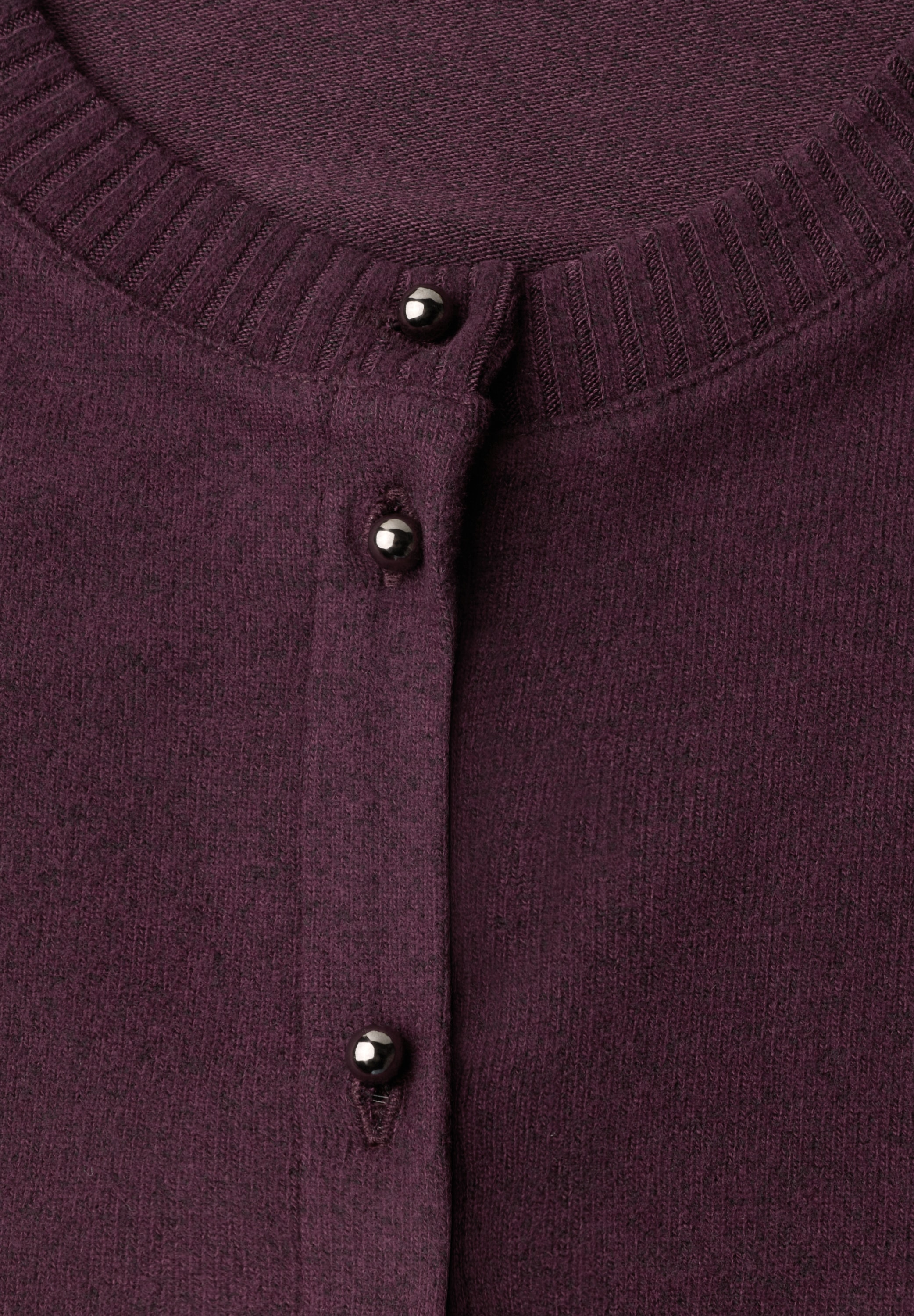 STREET ONE Cardigan aus softem Materialmix