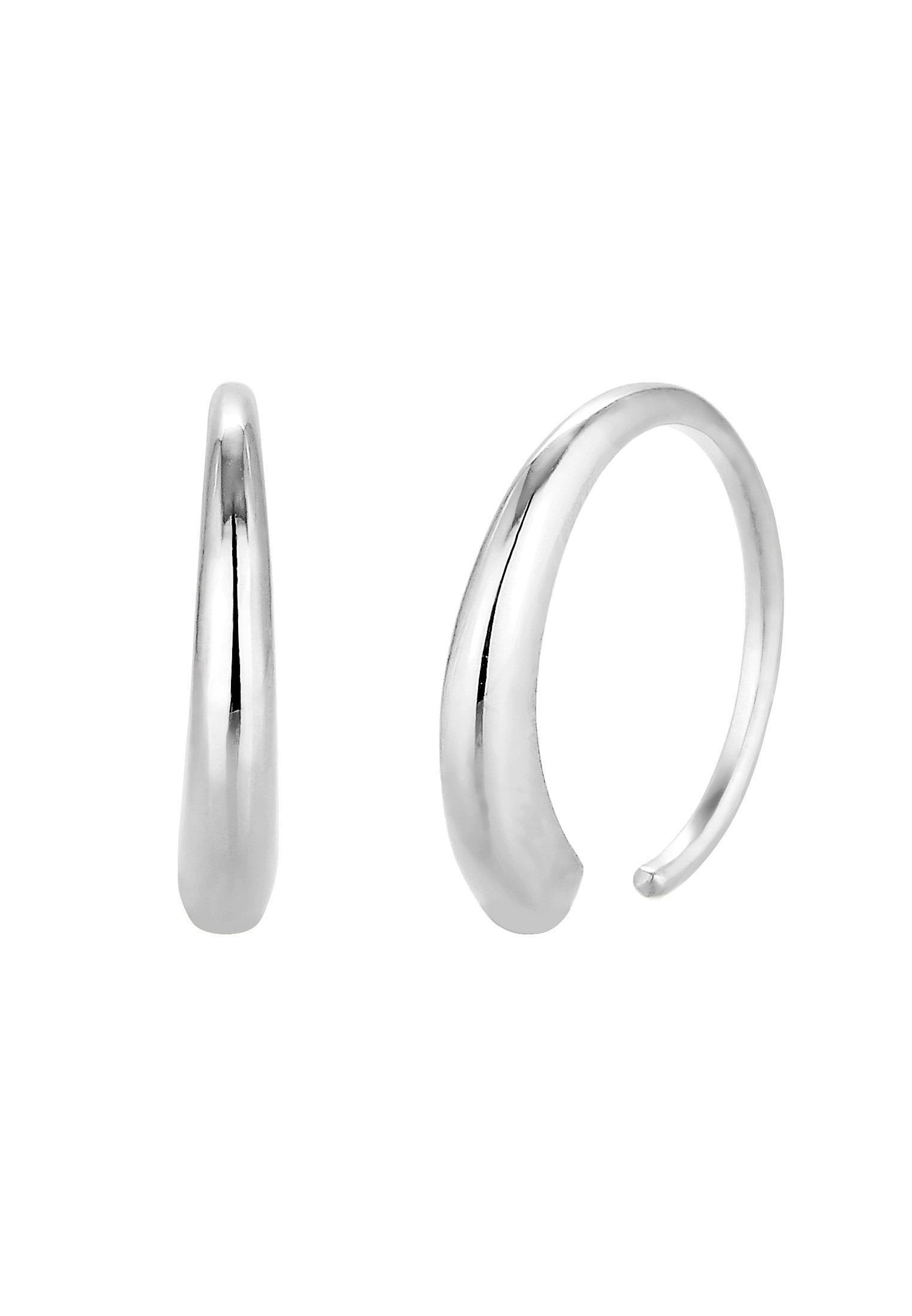 Elli Paar Creolen »Creolen Ohrhänger 925 Sterling Silber«