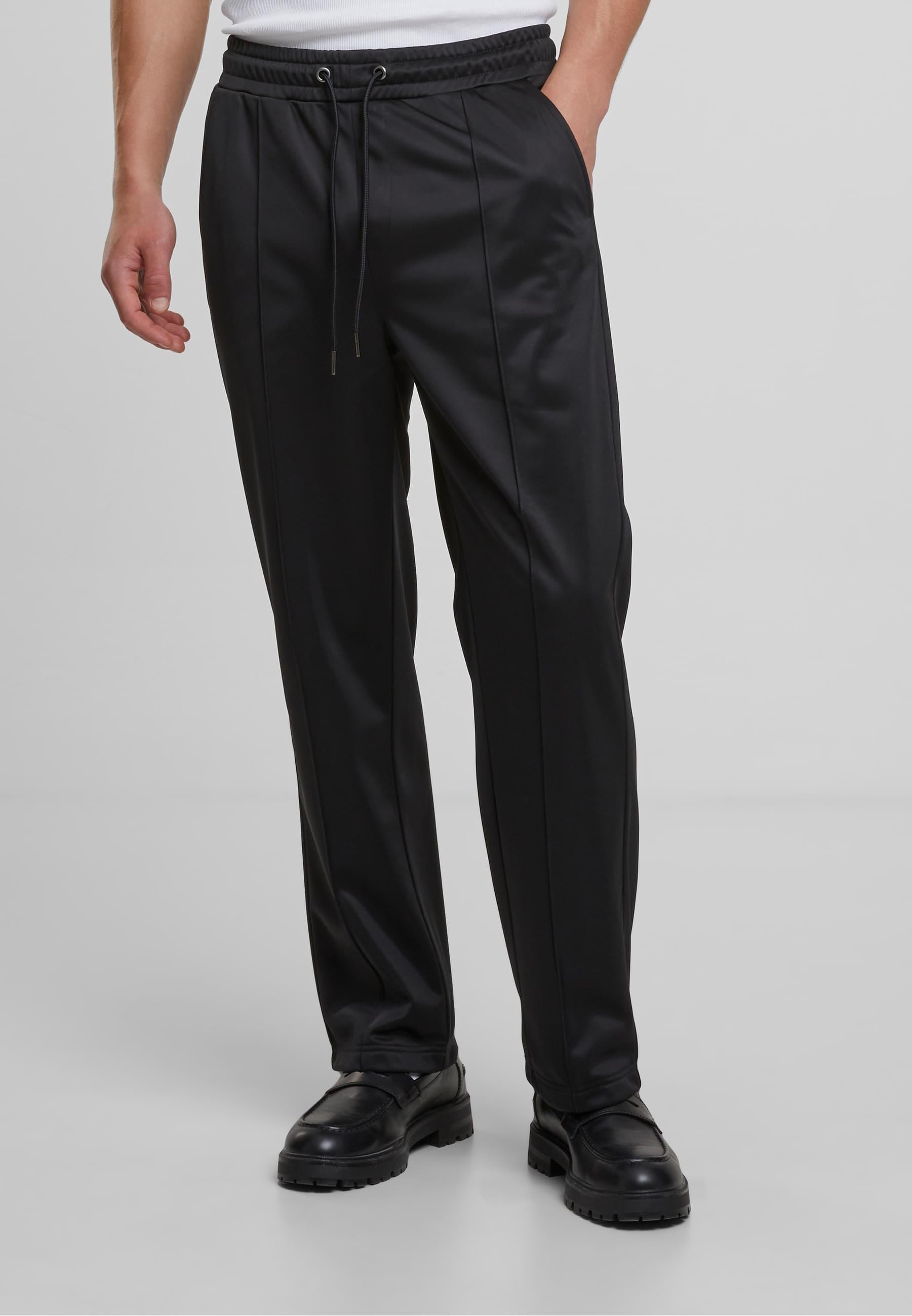 URBAN CLASSICS Jogginghose »Urban Classics Pintuck Tricot Track Pants«