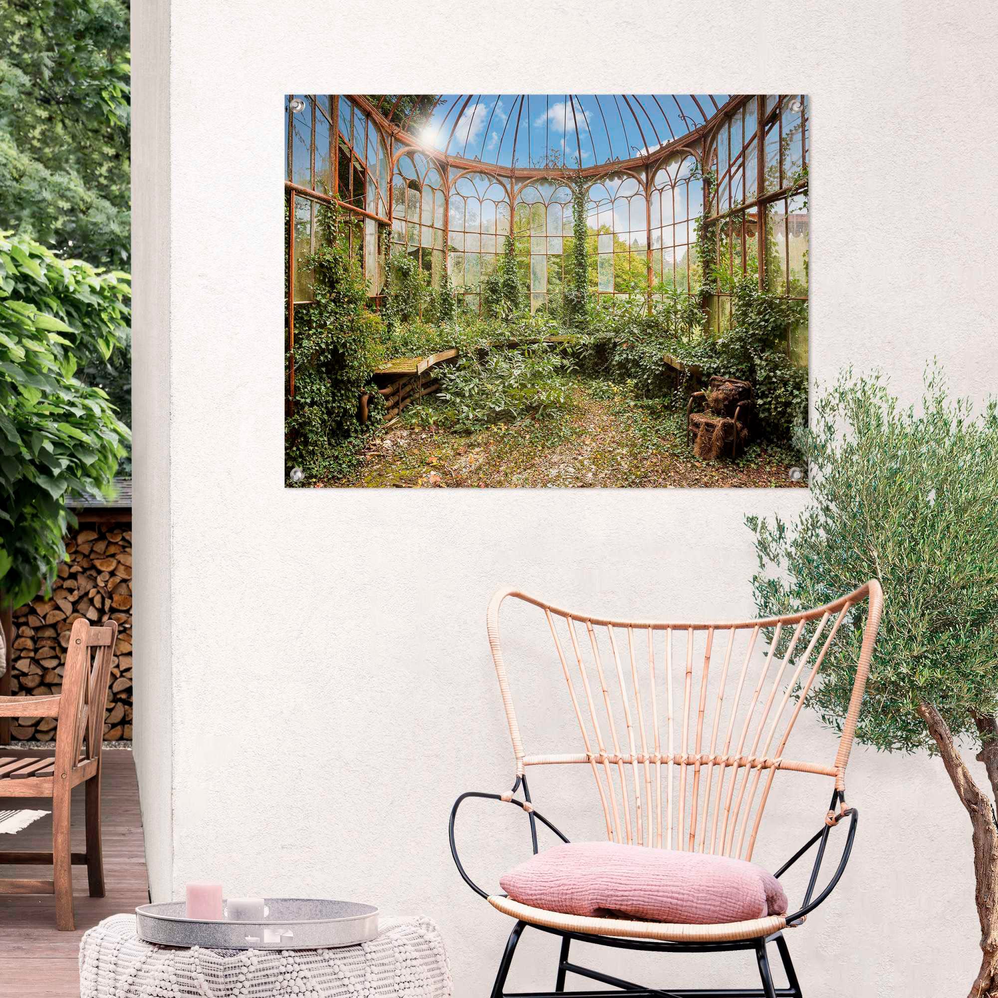 Reinders Poster "Gartenpavillon" günstig online kaufen