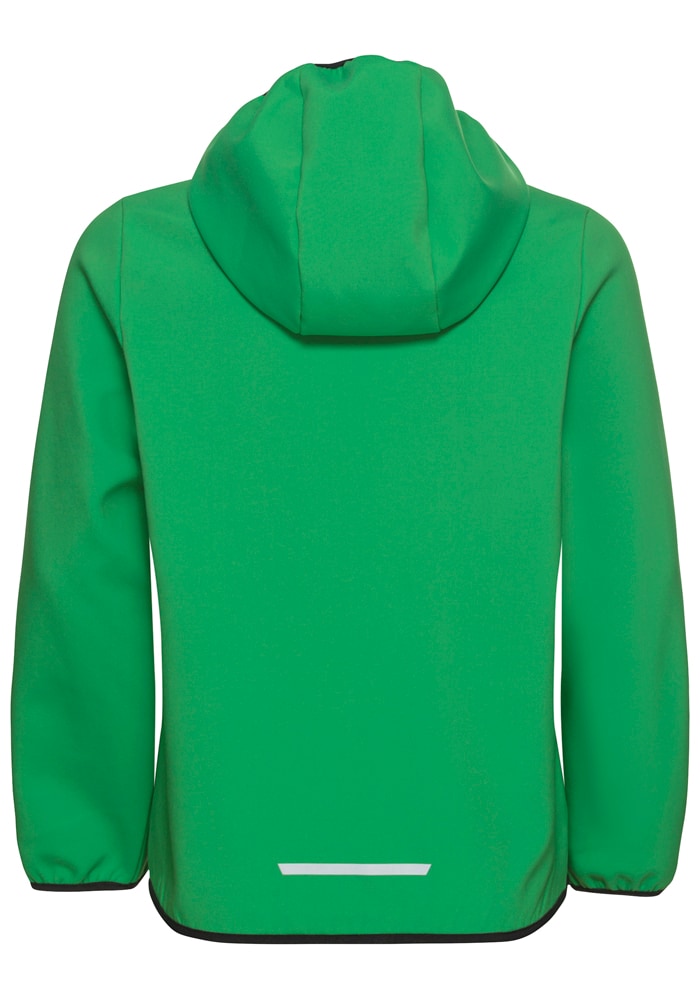 Jack Wolfskin Softshelljacke »FOURWINDS JACKET KIDS«, mit Kapuze, Winddicht, atmungsaktiv, Übergangsjacke