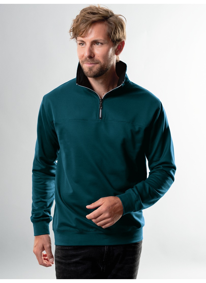 Thumbnail - Trigema Sweatshirt "TRIGEMA Sweatshirt mit Reißverschluss"