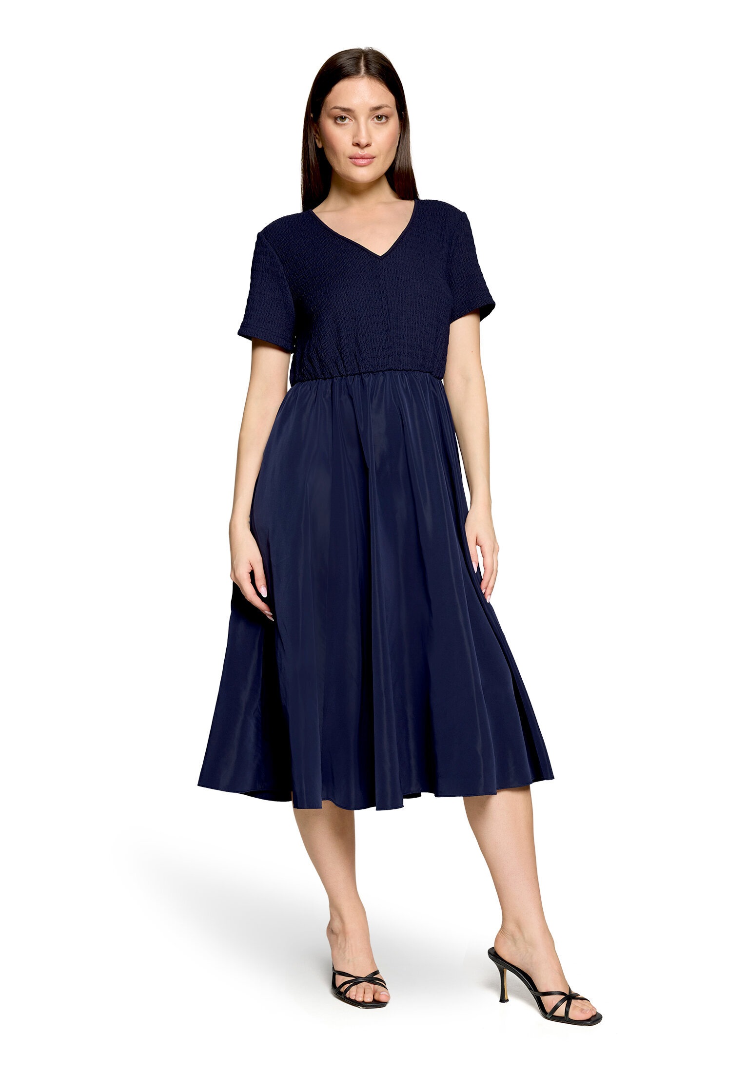 Cartoon Midikleid »Damen mit Eingrifftaschen« Ohne Tasche
