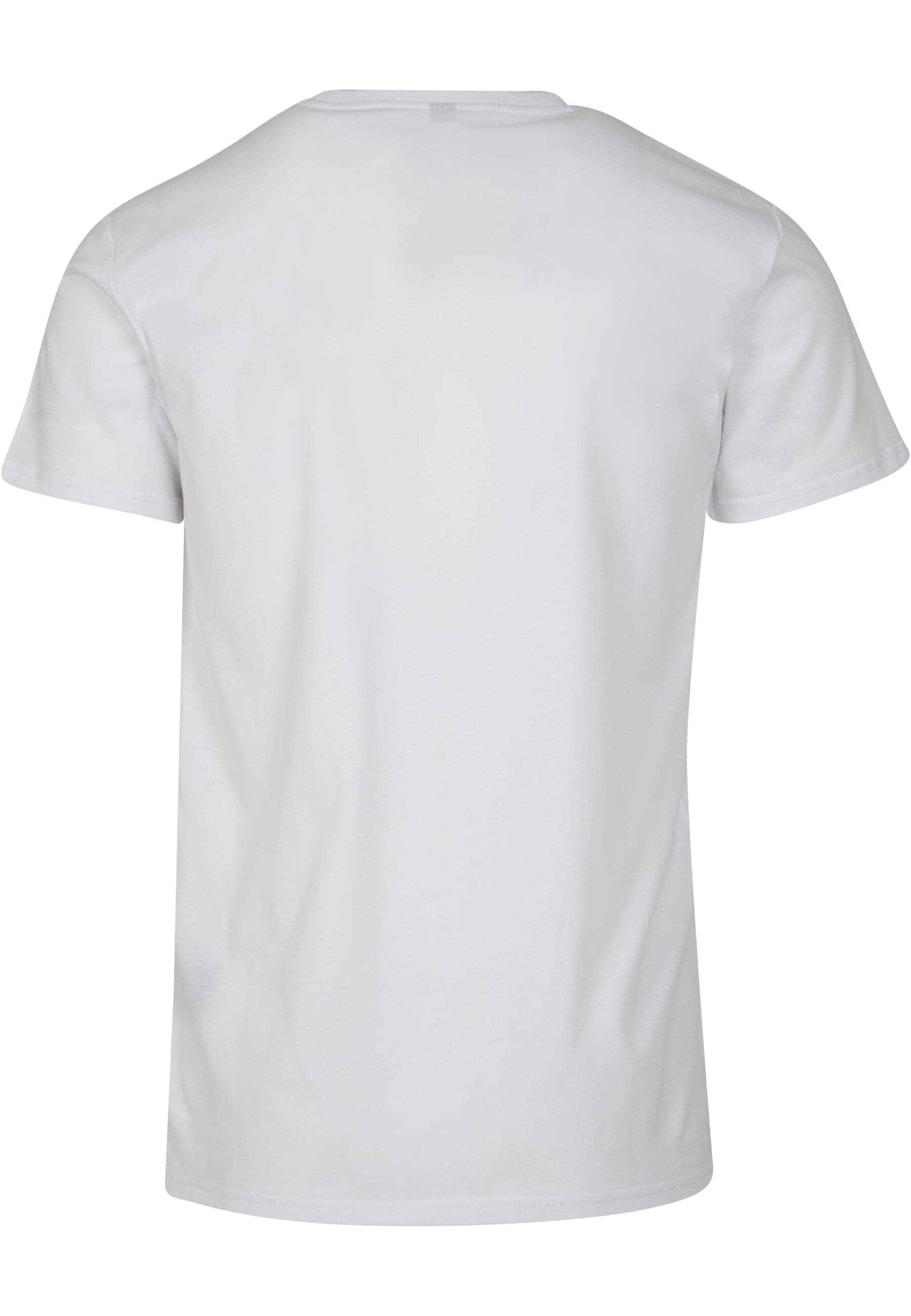 Merchcode T-Shirt »Merchcode Herren Peace - Red Heart White Basic T-Shirt«, (1 tlg.)