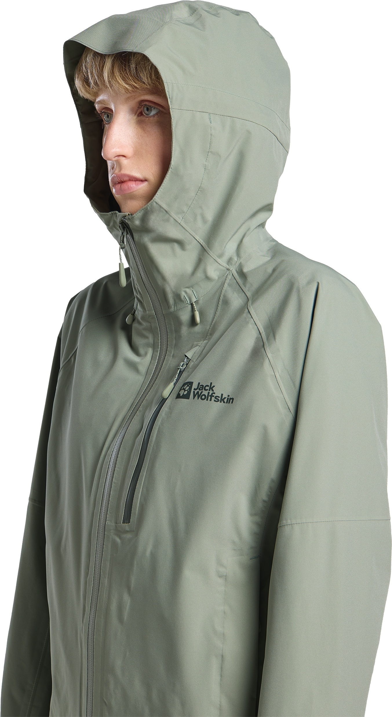 Jack Wolfskin Funktionsjacke »EAGLE PEAK 2L JKT W«, mit Kapuze