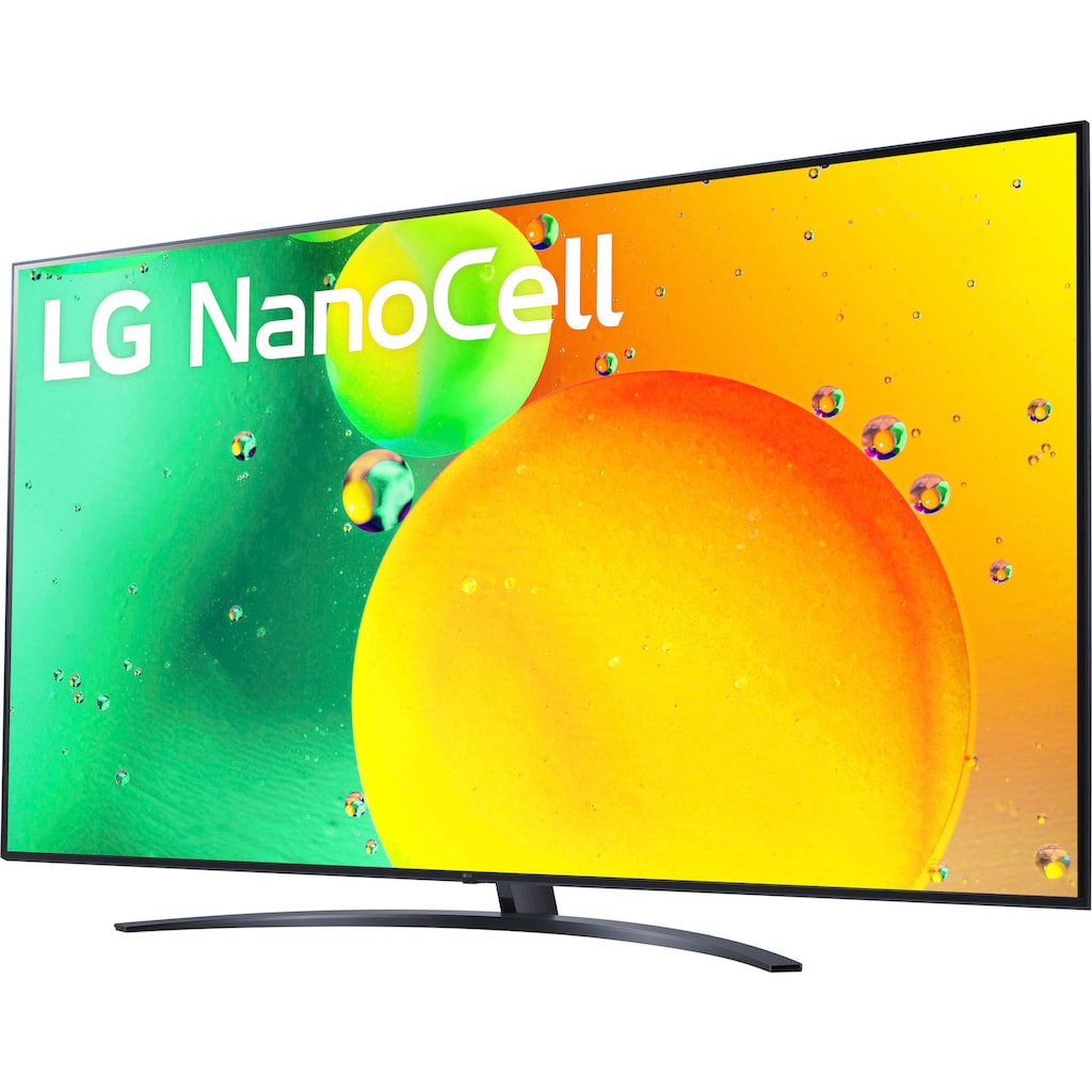 LG LED-Fernseher »75NANO769QA«, 189 cm/75 Zoll, 4K Ultra HD, Smart-TV, α5 Gen5 4K AI-Prozessor, Direct LED, HDMI 2.0, Sprachassistenten