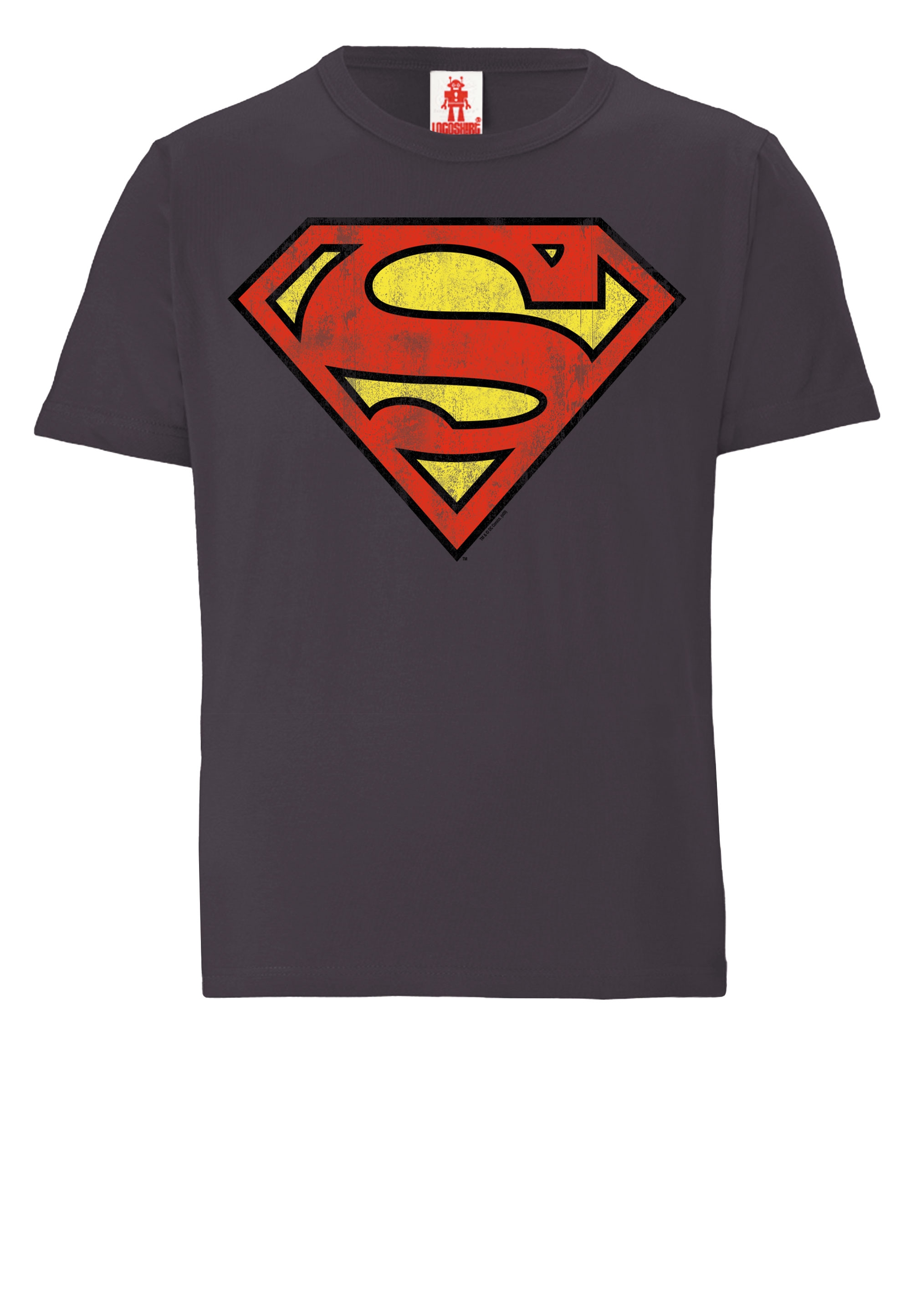 LOGOSHIRT T-Shirt »DC Comics – Superman«, mit lizenziertem Print online  kaufen | BAUR