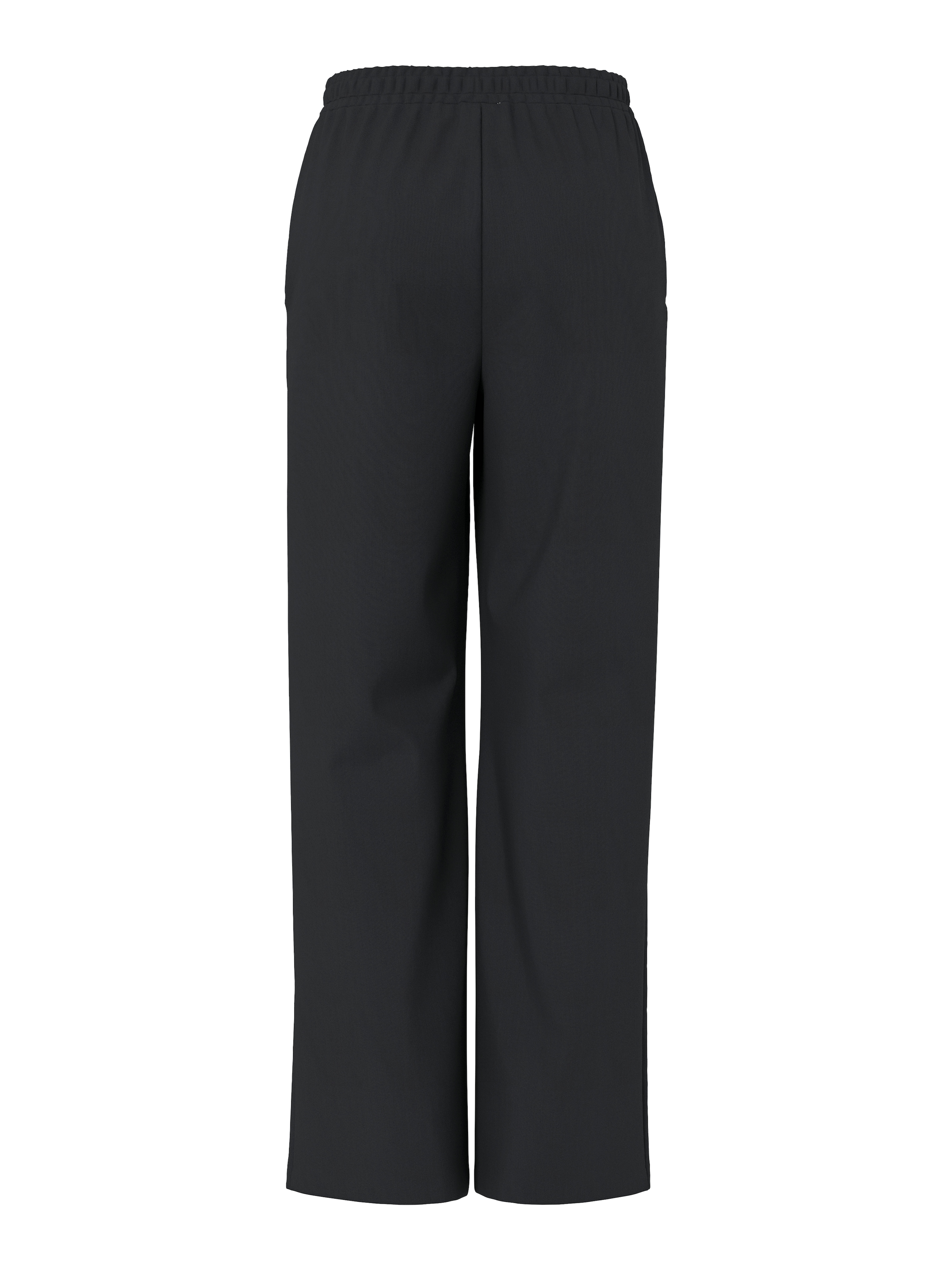 pieces Schlupfhose »PCBOSELLA HW WIDE PANTS NOOS BC«  Materialmix, High Waist