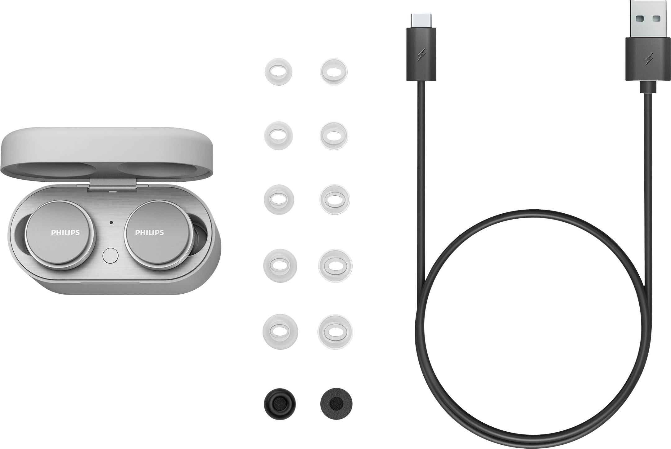 Philips wireless In-Ear-Kopfhörer »TAT8506«, A2DP Bluetooth-AVRCP Bluetooth- HFP, integrierte Steuerung für Anrufe und Musik-Noise-Cancelling Pro-True  Wireless | BAUR | True Wireless Kopfhörer