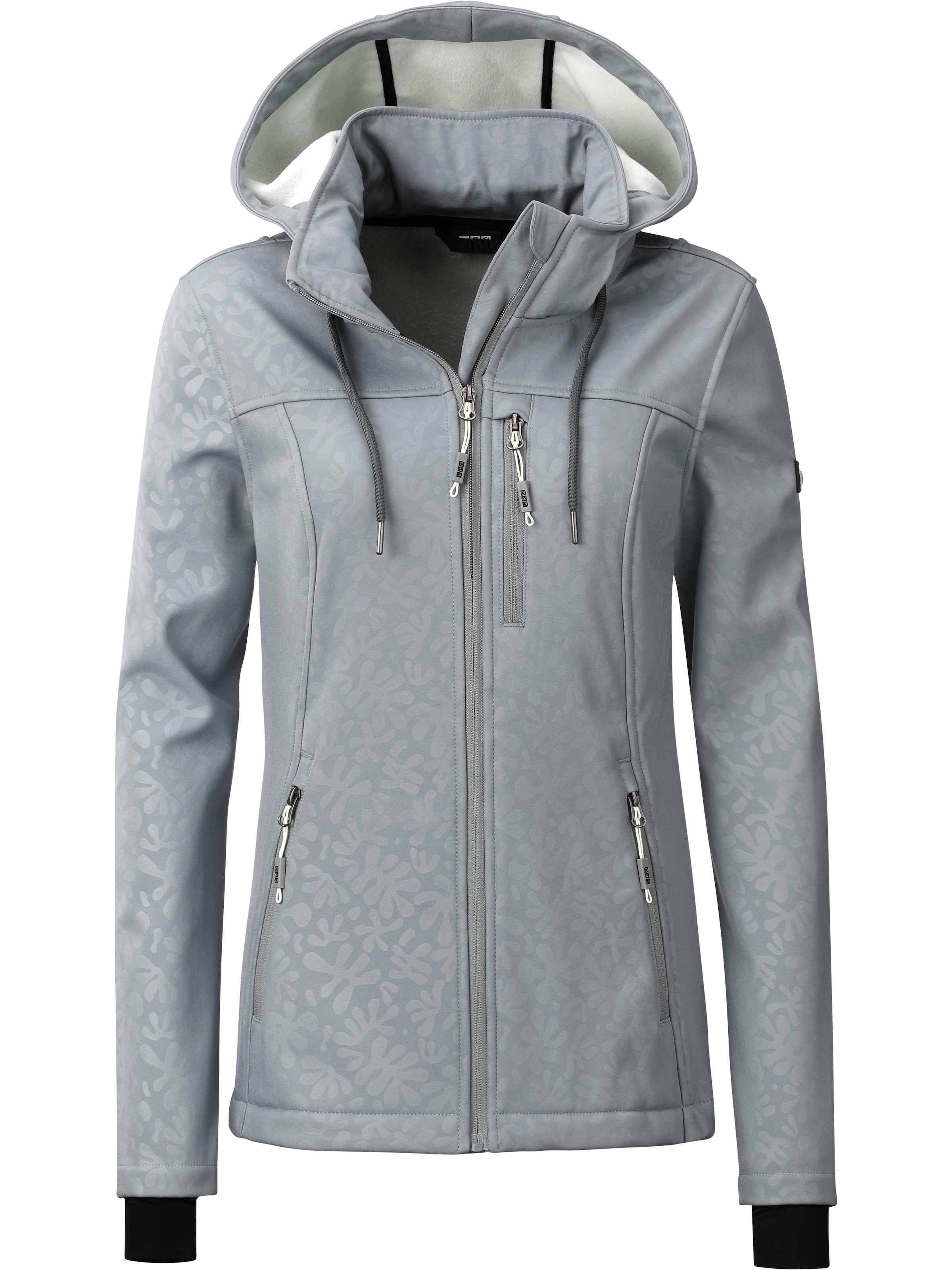 LPO Softshelljacke "Softshelljacke Janice Übergangsjacke" Allover-Print