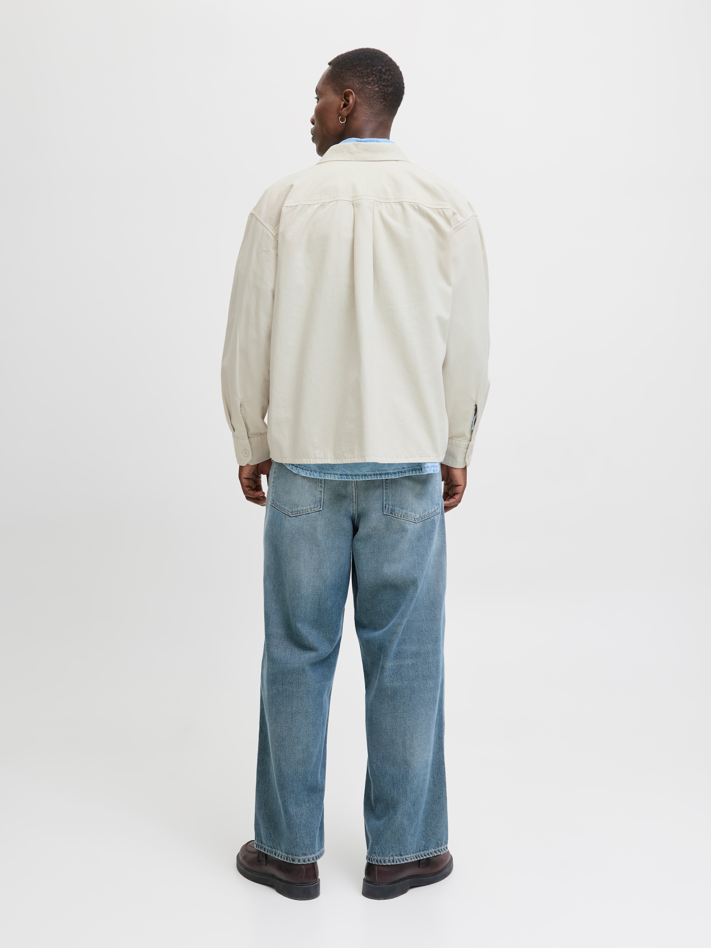 Jack & Jones Langarmhemd »JJEDOVER OVERSHIRT LS SN«