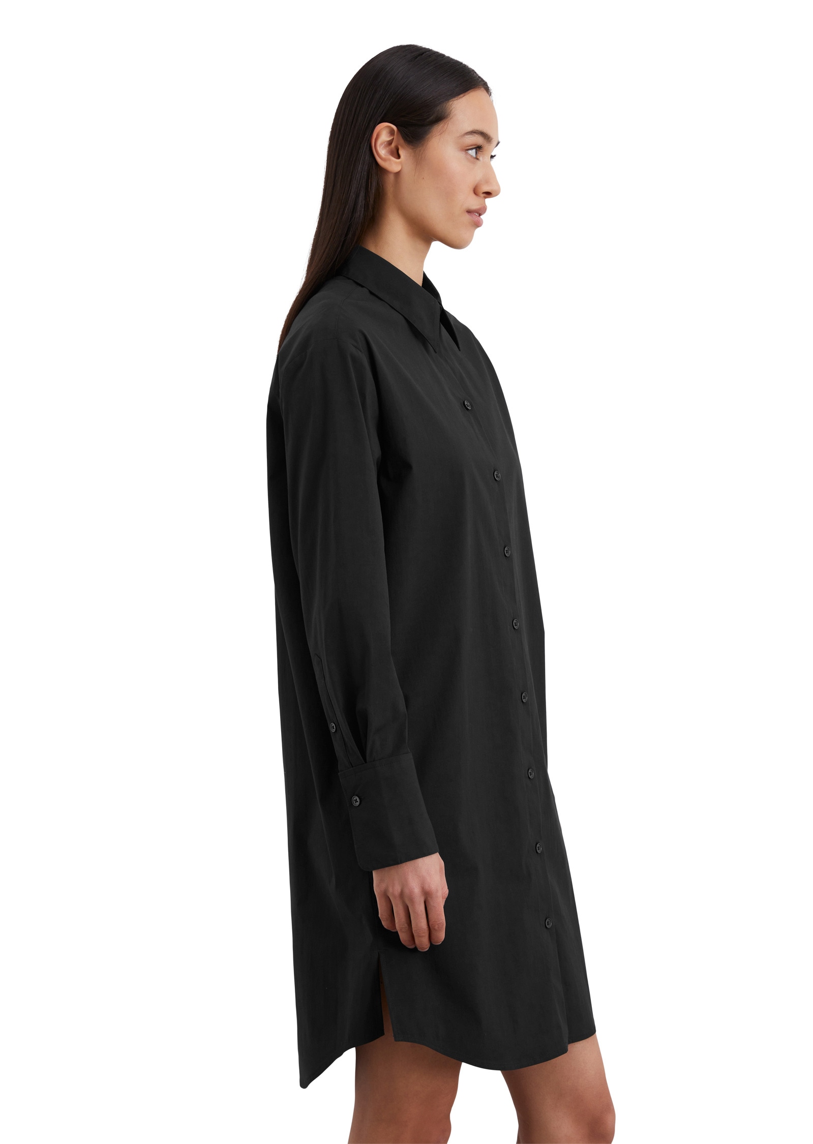 Marc O'Polo Hemdblusenkleid »aus Popeline«