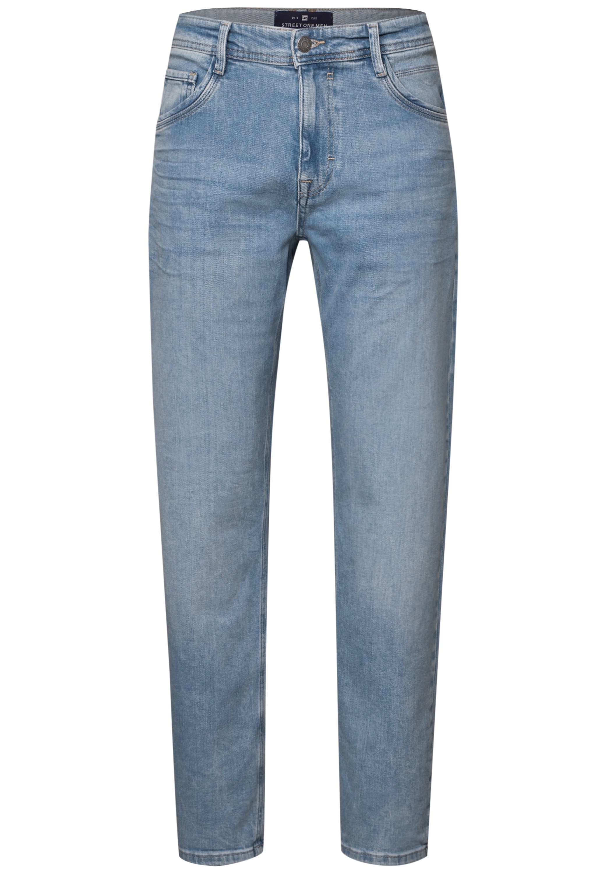STREET ONE MEN Regular-fit-Jeans, aus Baumwolle mit Stretchanteil