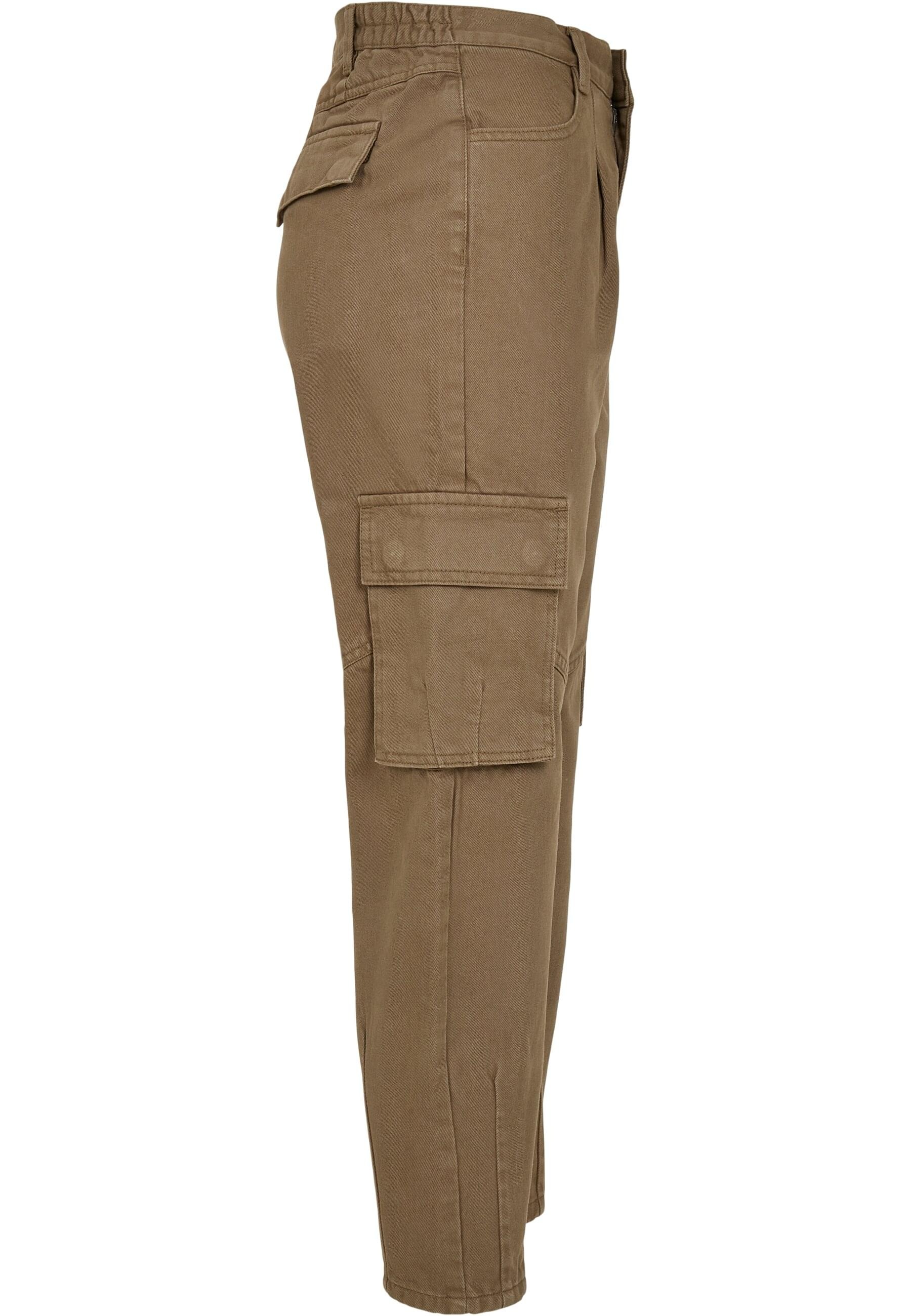 URBAN CLASSICS Cargohose »Urban Classics Damen Ladies Ballon Fit Cargo Twill Pants«, (1 tlg.)