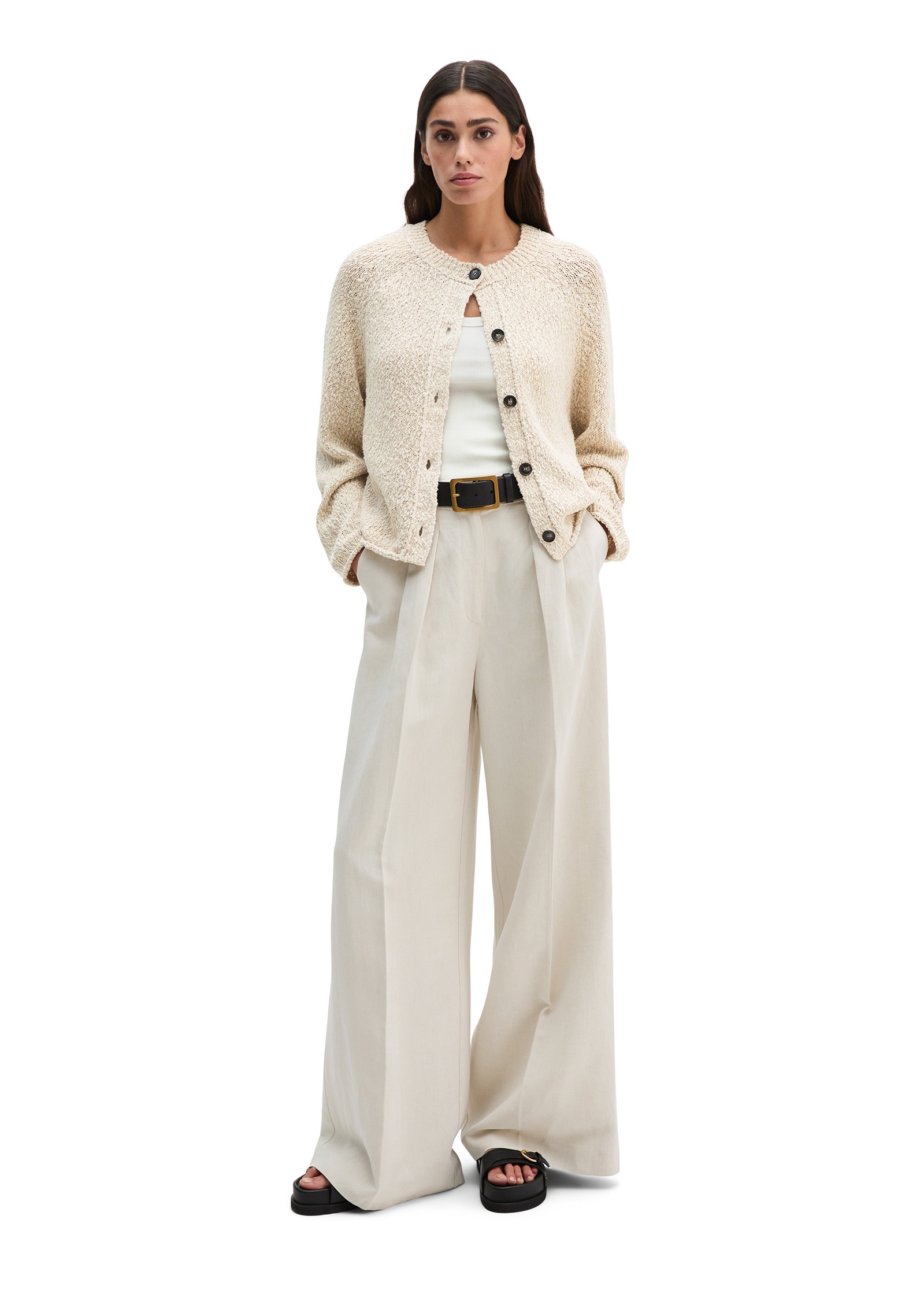 Marc O'Polo Cardigan »aus Heavy Cotton Slub-Garn«